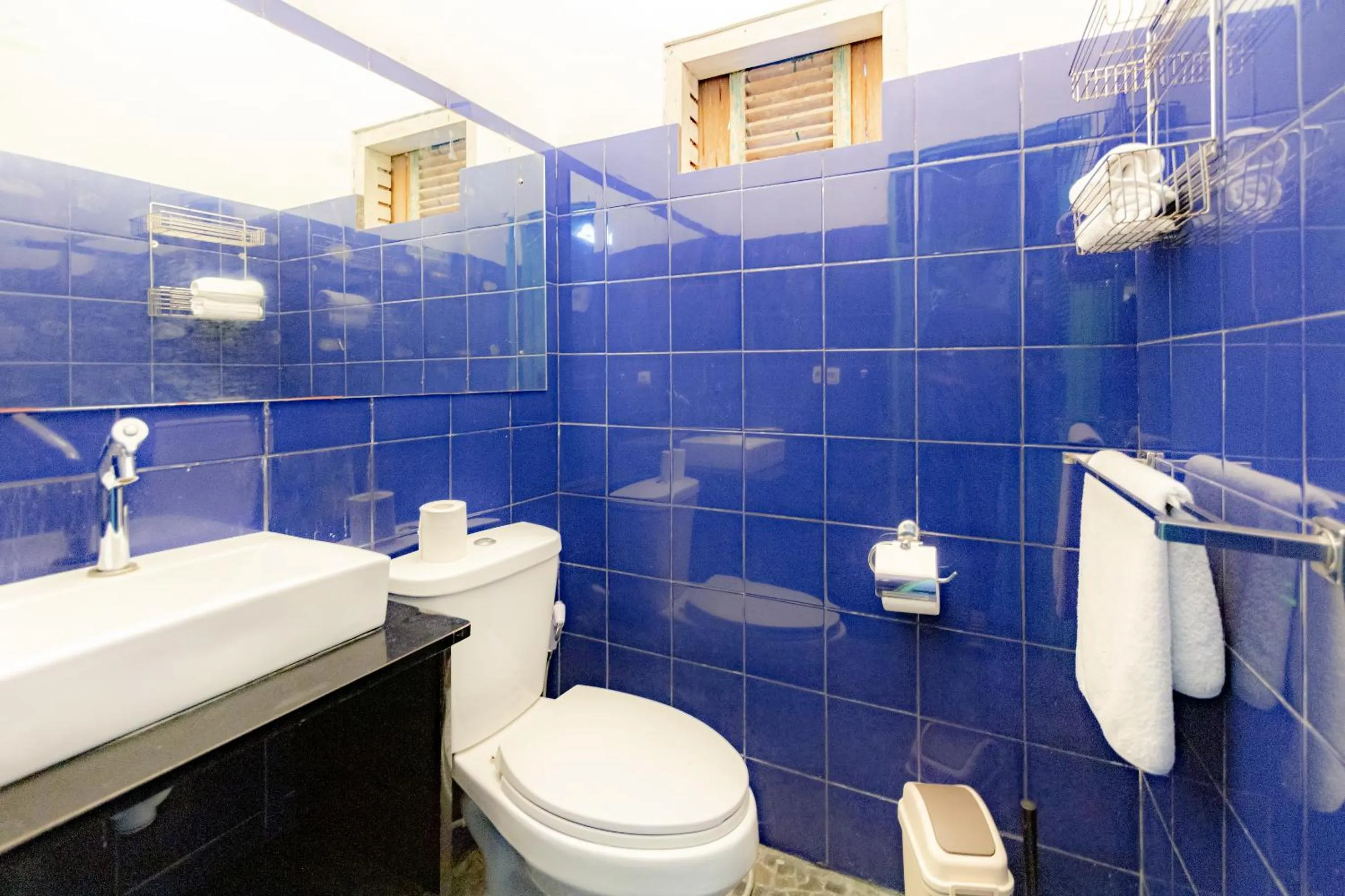 Bathroom in Villa Bumi - Playful & Quirky 3BR Villa Near Seminyak, a Unique Getaway