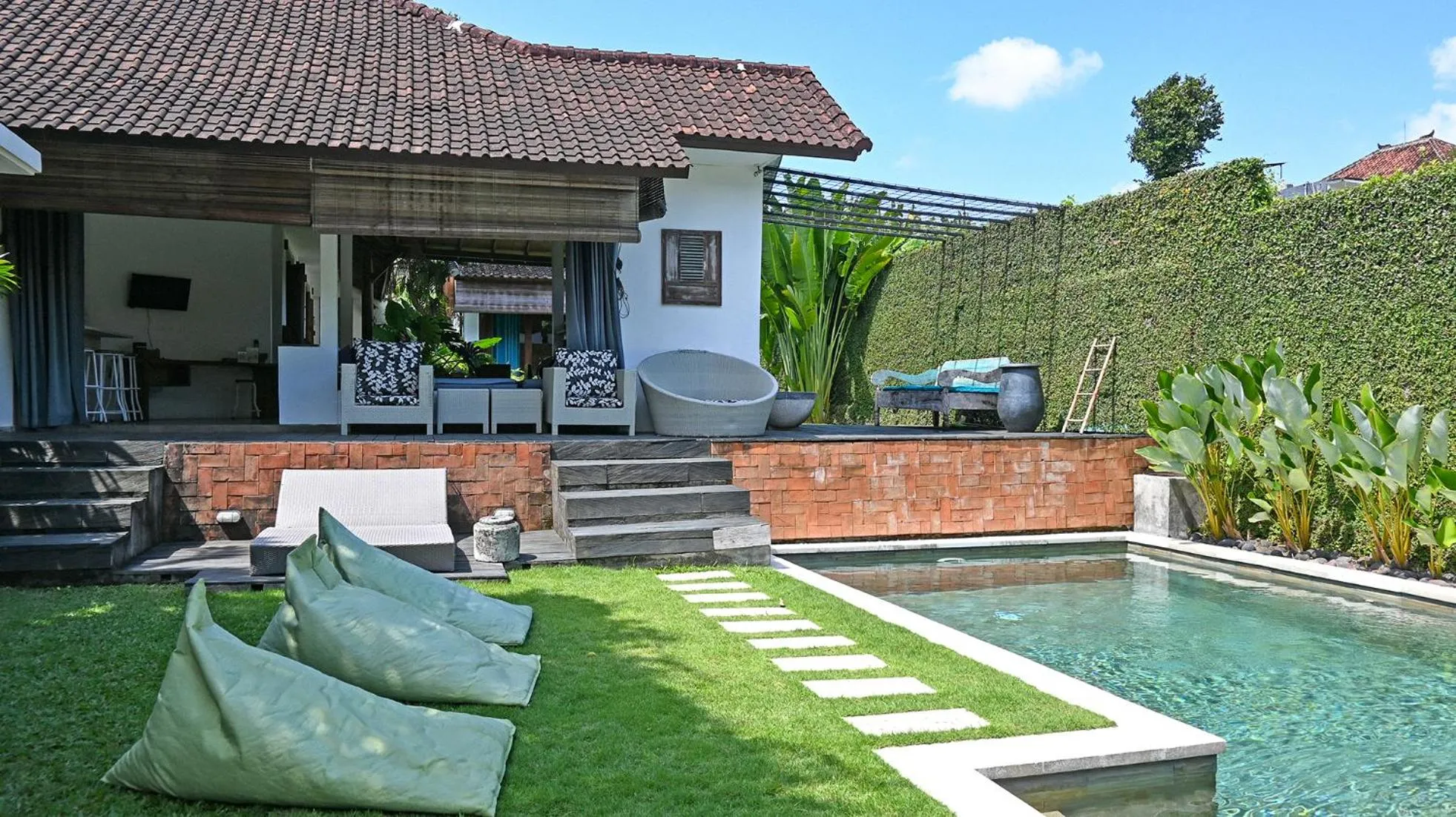 Property building in Villa Bumi - Playful & Quirky 3BR Villa Near Seminyak, a Unique Getaway