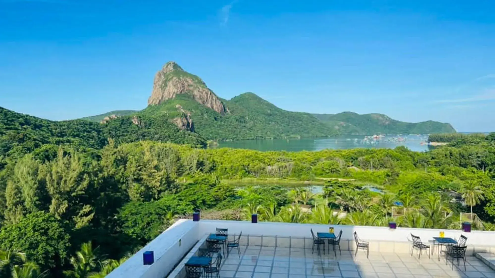Bird's eye view in Orson Hotel & Resort Con Dao Bird's eye view in Orson Hotel & Resort Con Dao