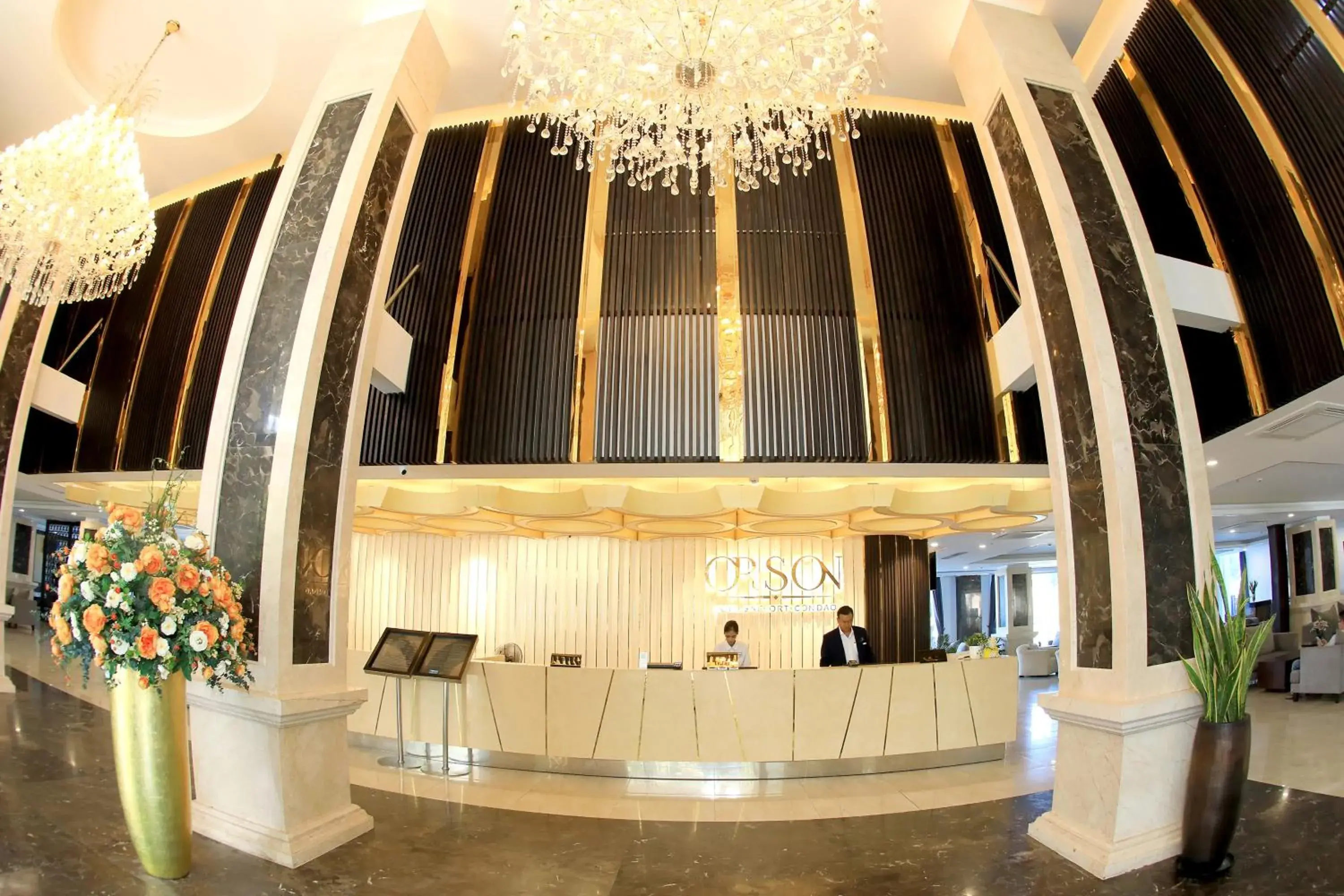 Lobby or reception in Orson Hotel & Resort Con Dao Lobby or reception in Orson Hotel & Resort Con Dao