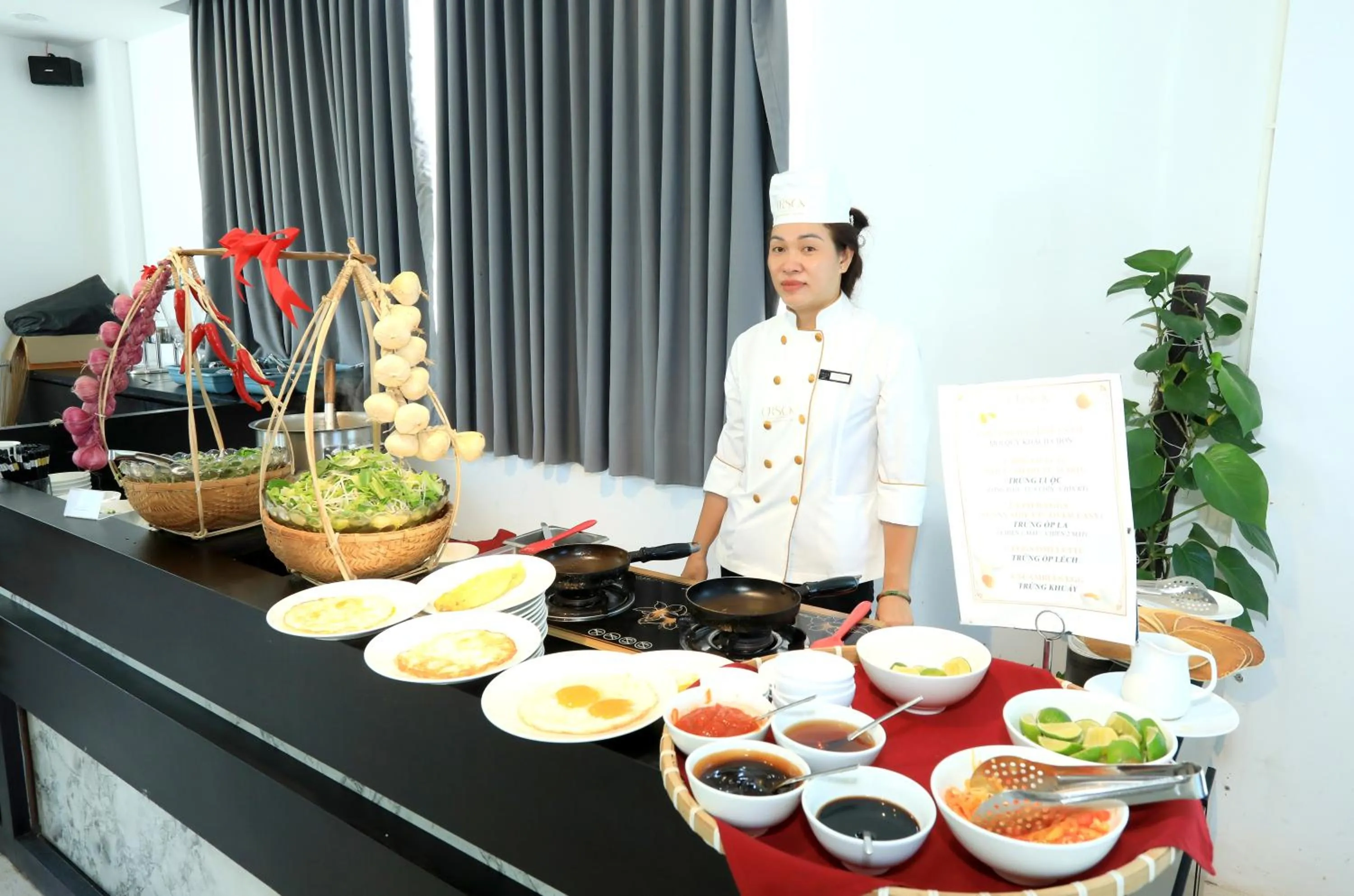 Breakfast in Orson Hotel & Resort Con Dao