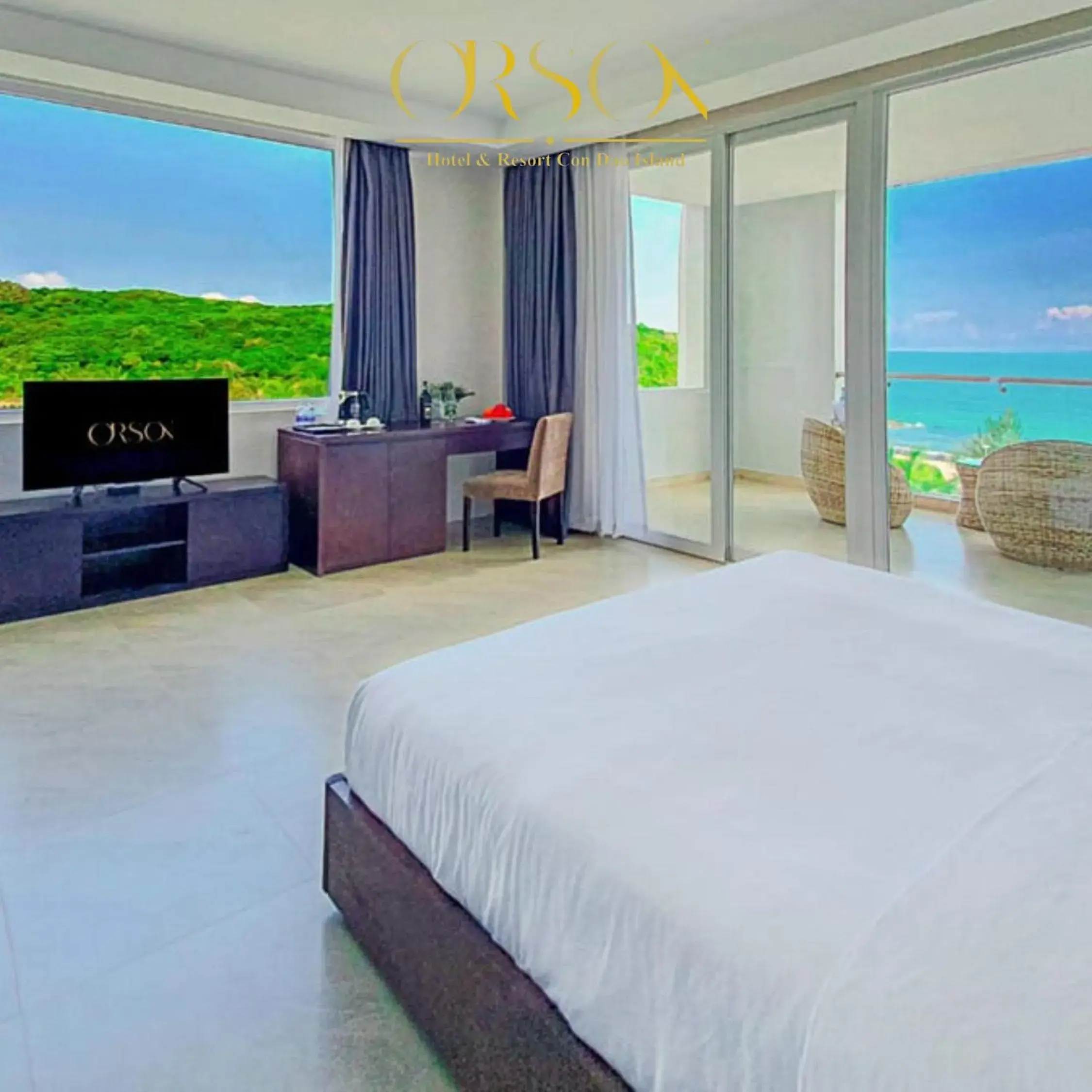 Sea view, Bed in Orson Hotel & Resort Con Dao Sea view, Bed in Orson Hotel & Resort Con Dao