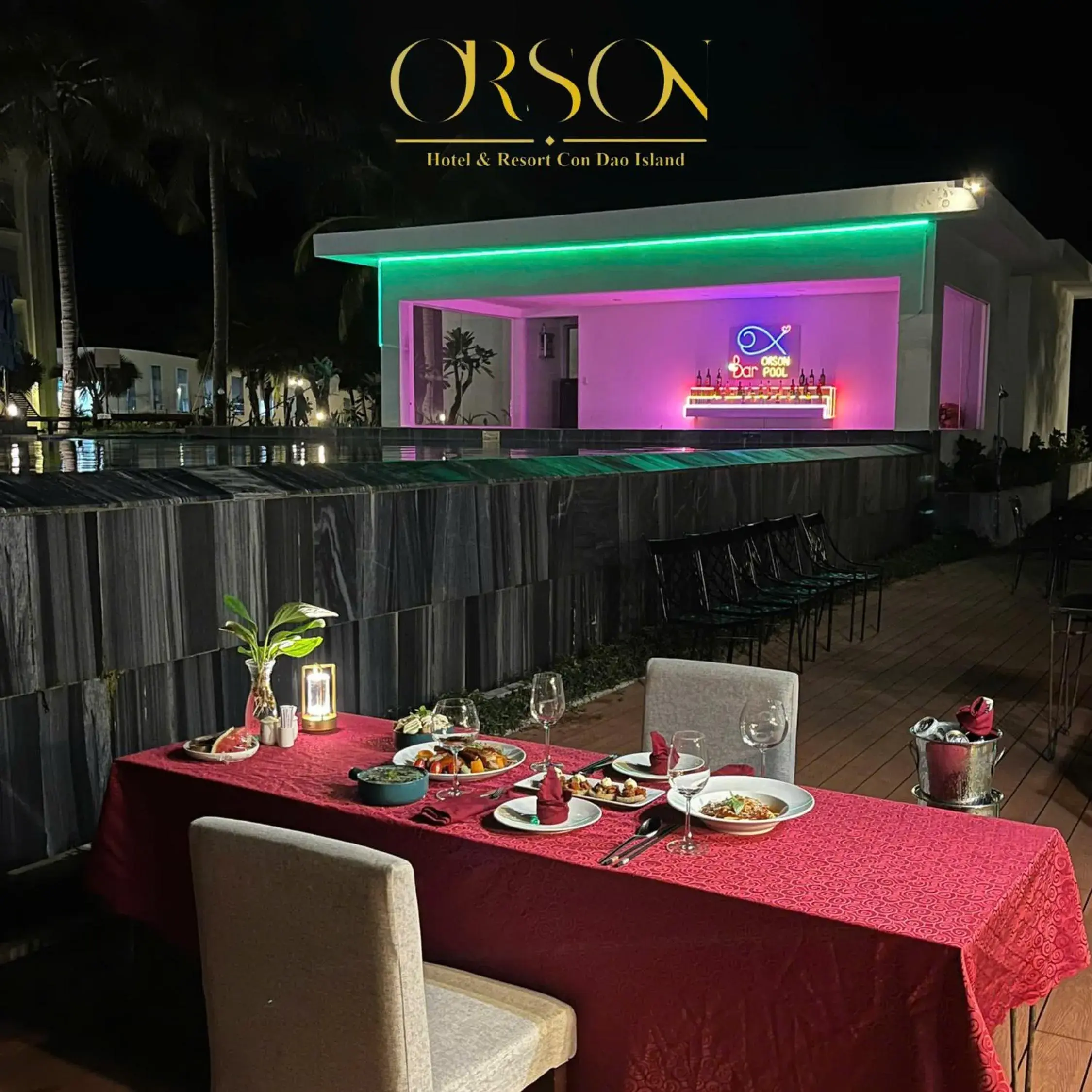 Lounge or bar in Orson Hotel & Resort Con Dao Lounge or bar in Orson Hotel & Resort Con Dao