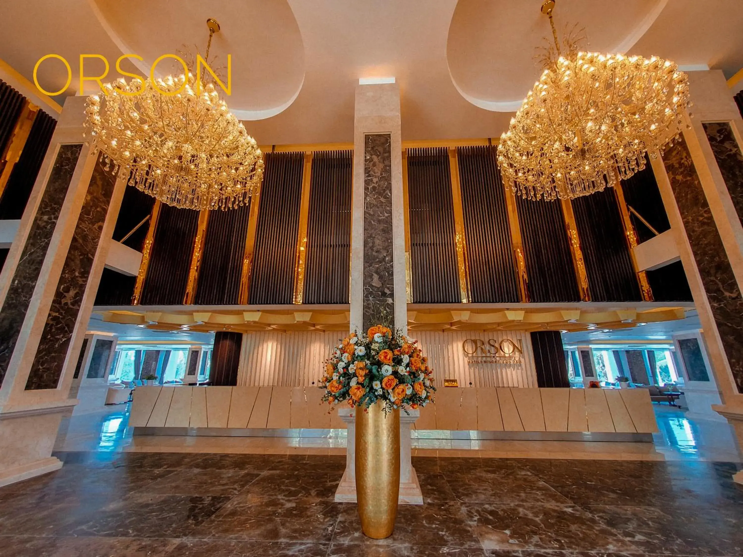 Lobby or reception in Orson Hotel & Resort Con Dao Lobby or reception in Orson Hotel & Resort Con Dao