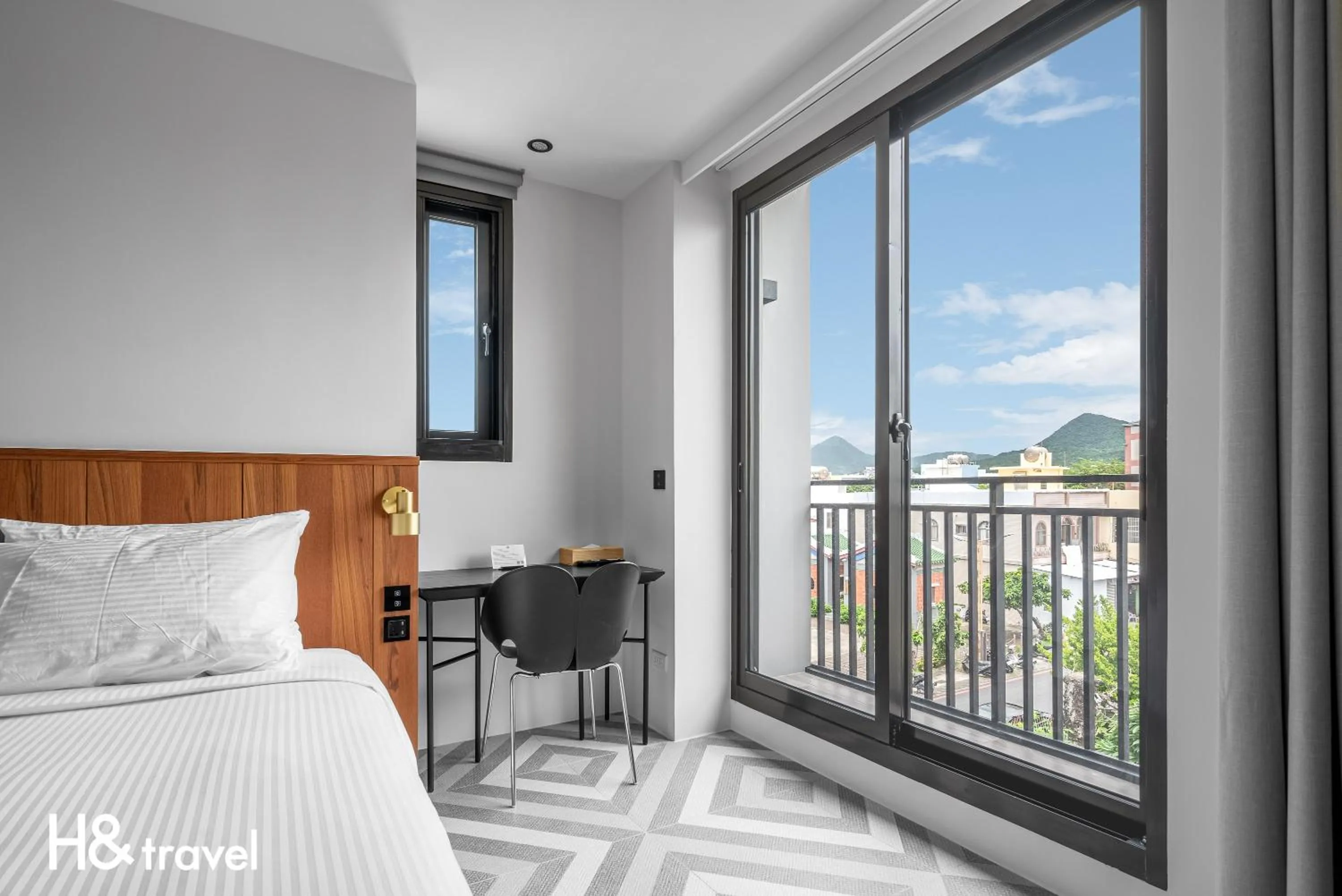 Balcony/Terrace, Bed in Black Horn B&B