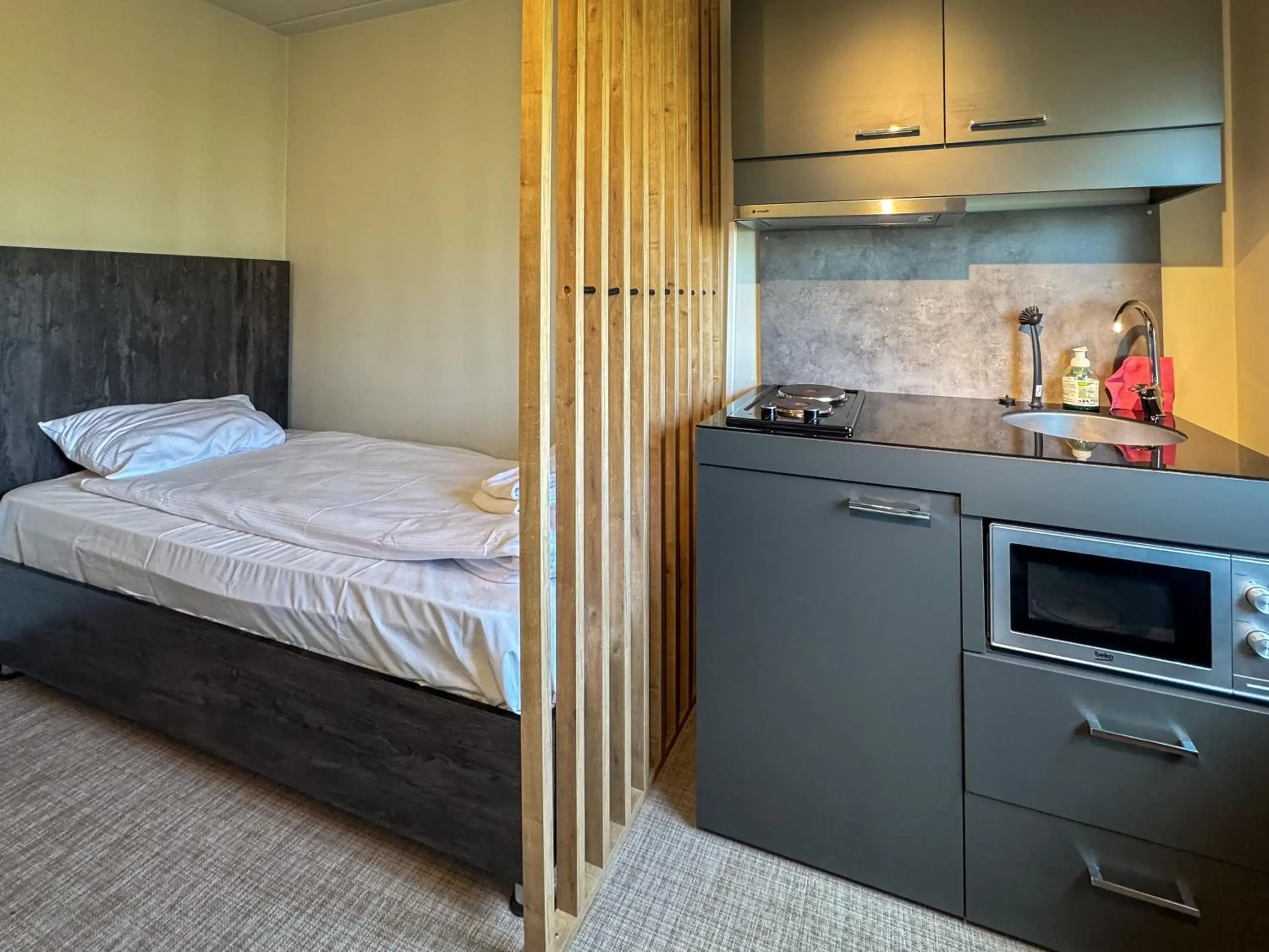 Bed in Jönköping Hotel Apartments Bed in Jönköping Hotel Apartments