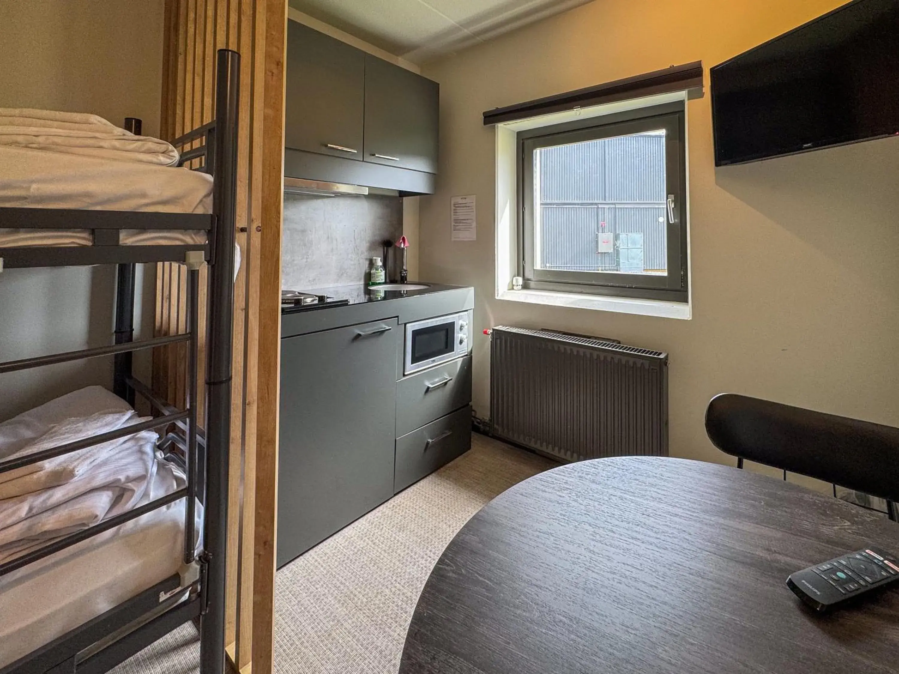 View (from property/room), Bed in Jönköping Hotel Apartments View (from property/room), Bed in Jönköping Hotel Apartments