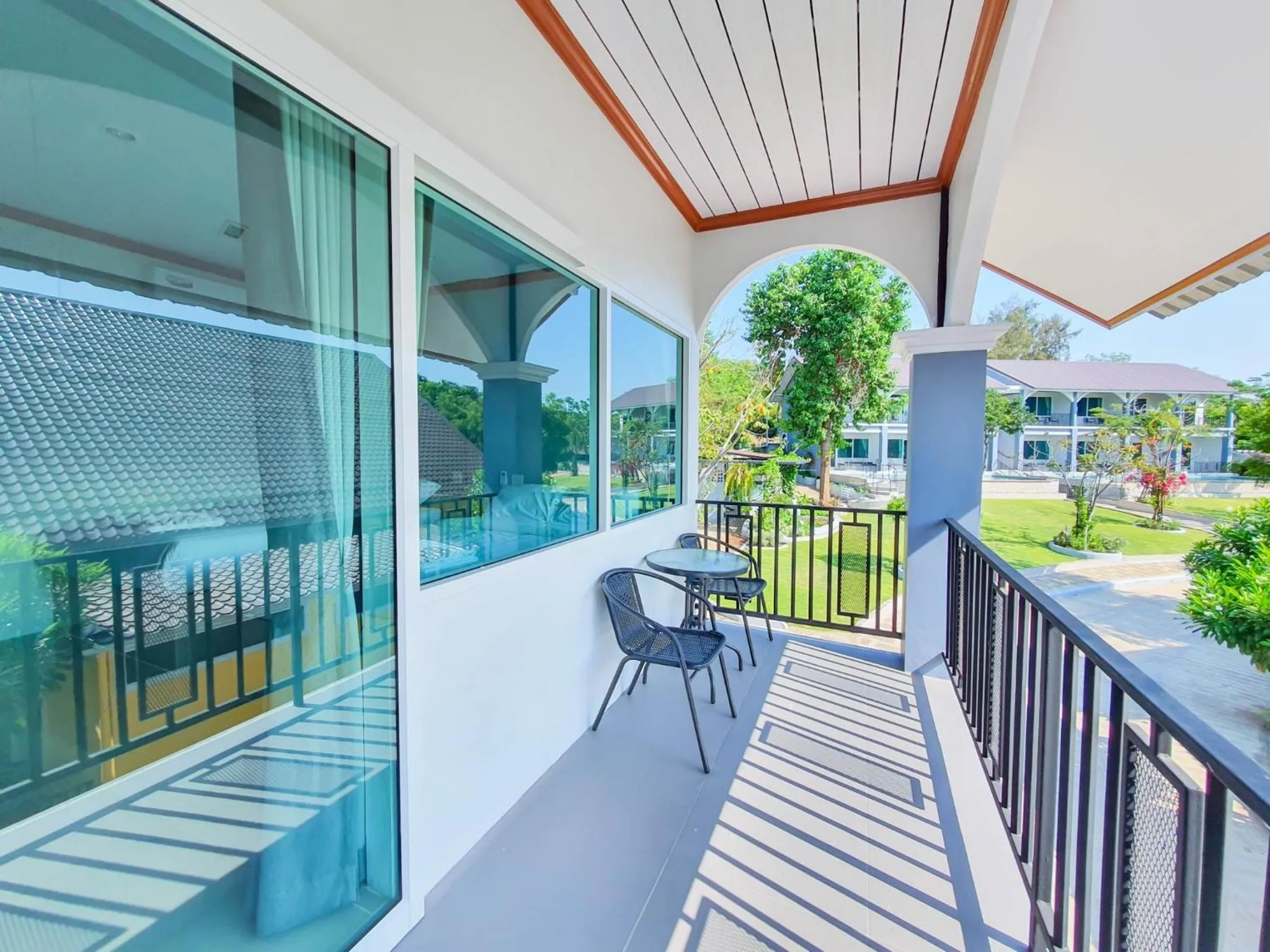 Balcony/Terrace in Seattle Samaesarn Resort