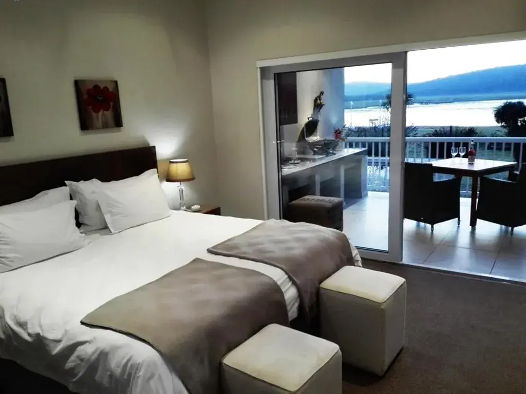 Balcony/Terrace, Bed in Kowie River Guest House Balcony/Terrace, Bed in Kowie River Guest House