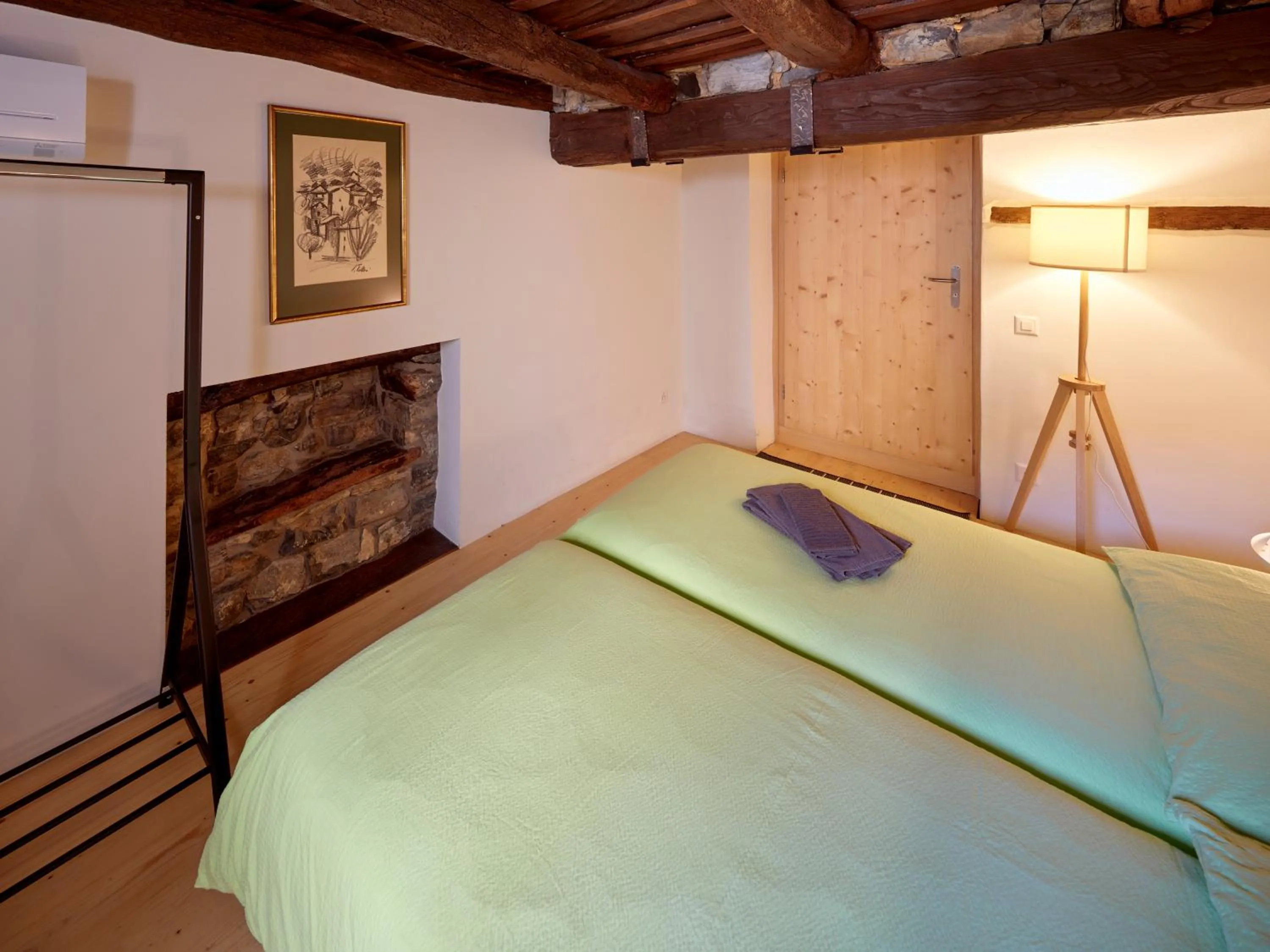 Bedroom, Bed in Bed and Breakfast Chiarina