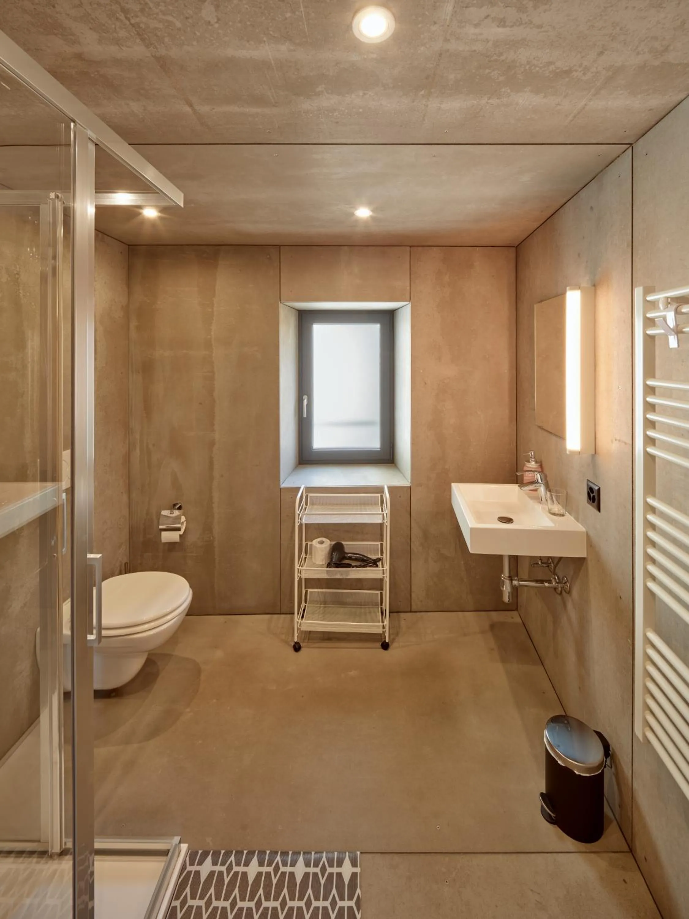 Steam room in Bed and Breakfast Chiarina