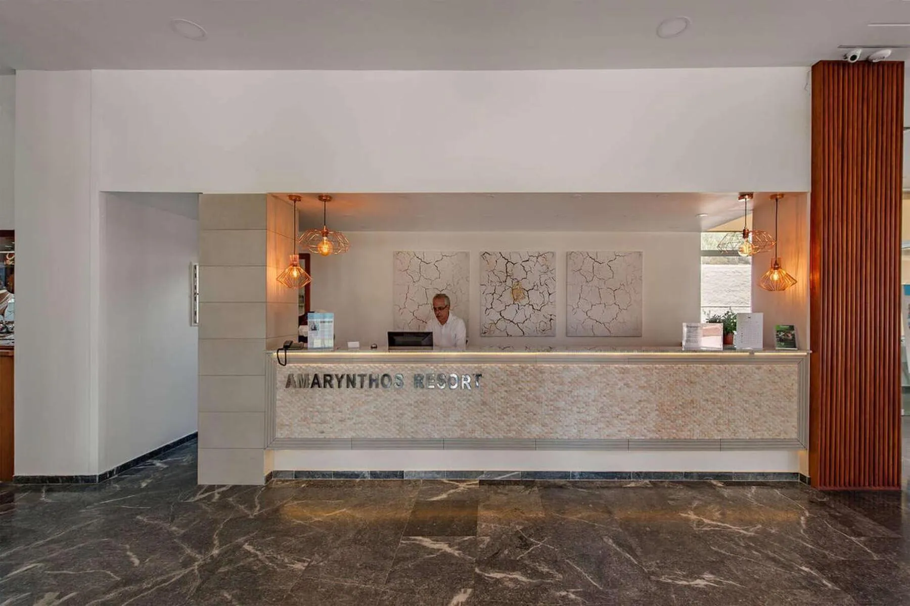 Lobby or reception in Evia Riviera Resort