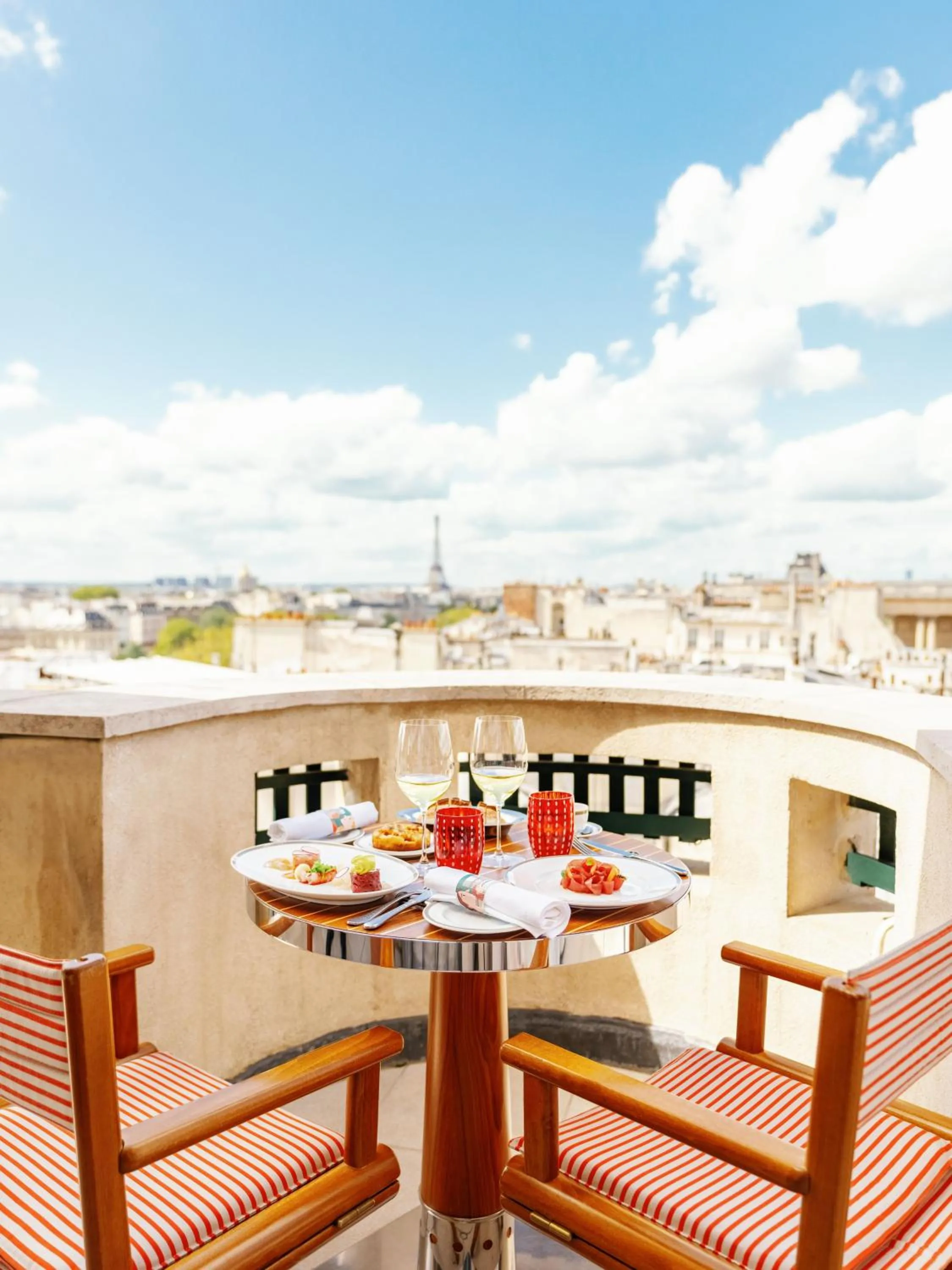 Balcony/Terrace in Cheval Blanc Paris & Dior Spa Cheval Blanc Paris