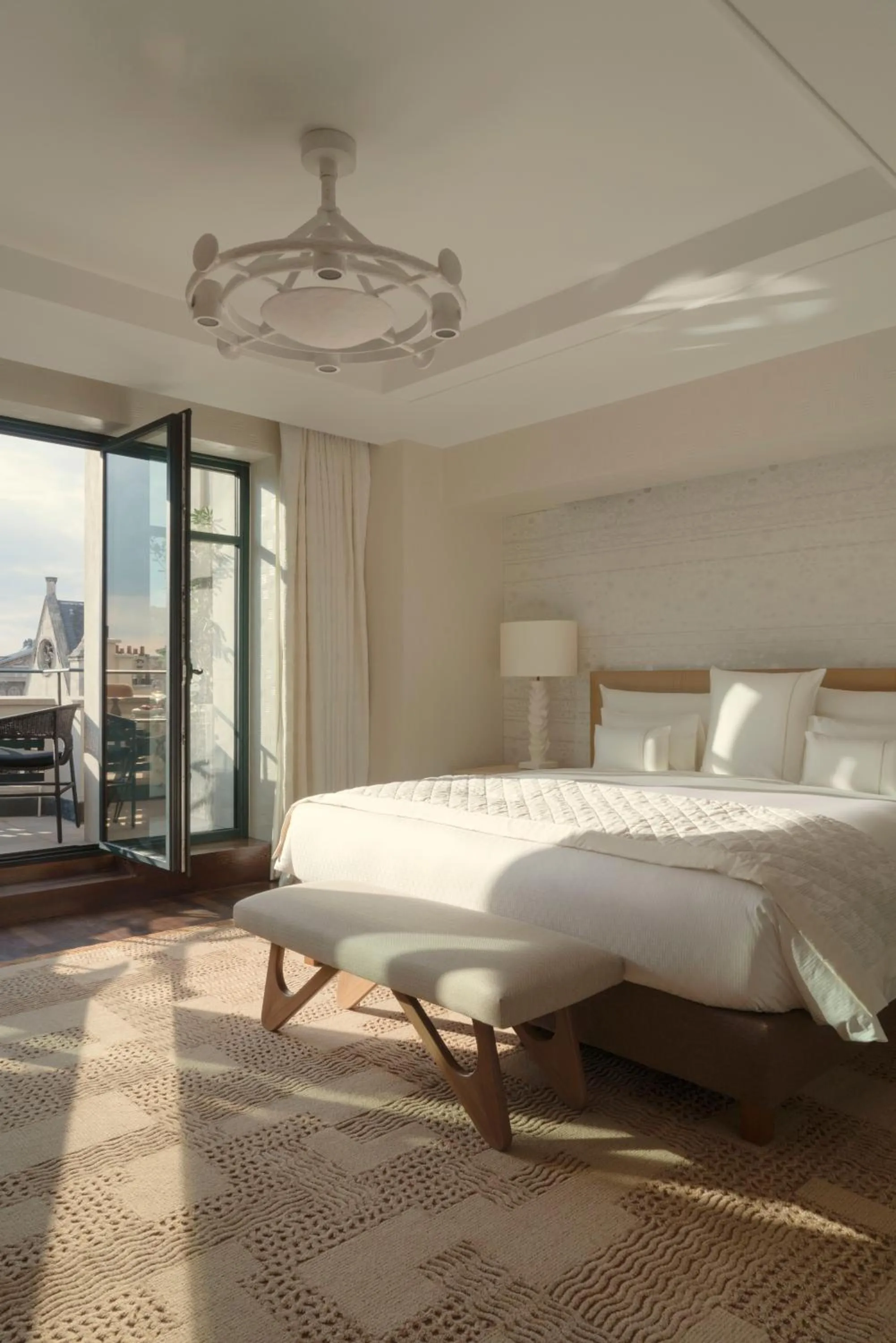 Photo of the whole room, Bed in Cheval Blanc Paris & Dior Spa Cheval Blanc Paris