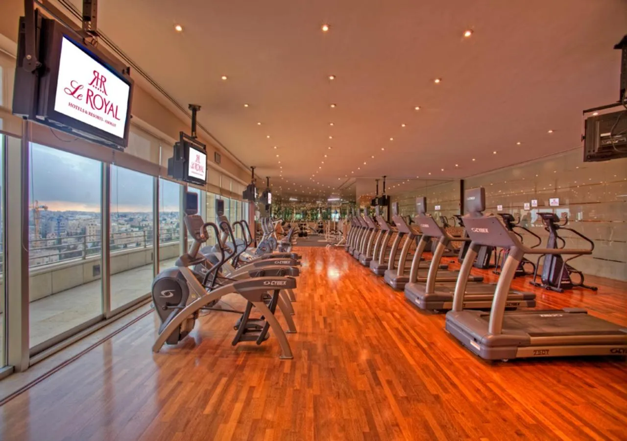 Fitness centre/facilities in Le Royal Amman