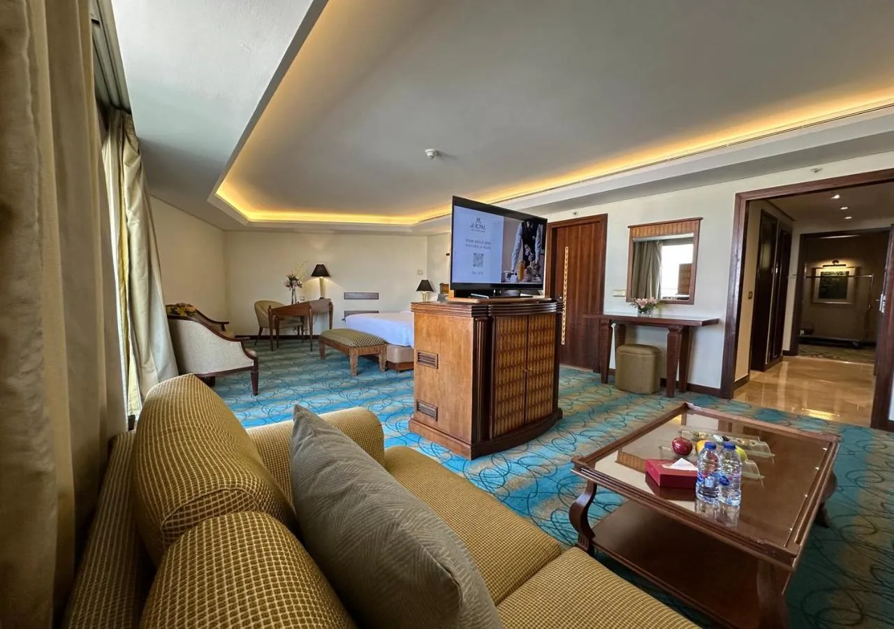 Seating area in Le Royal Amman