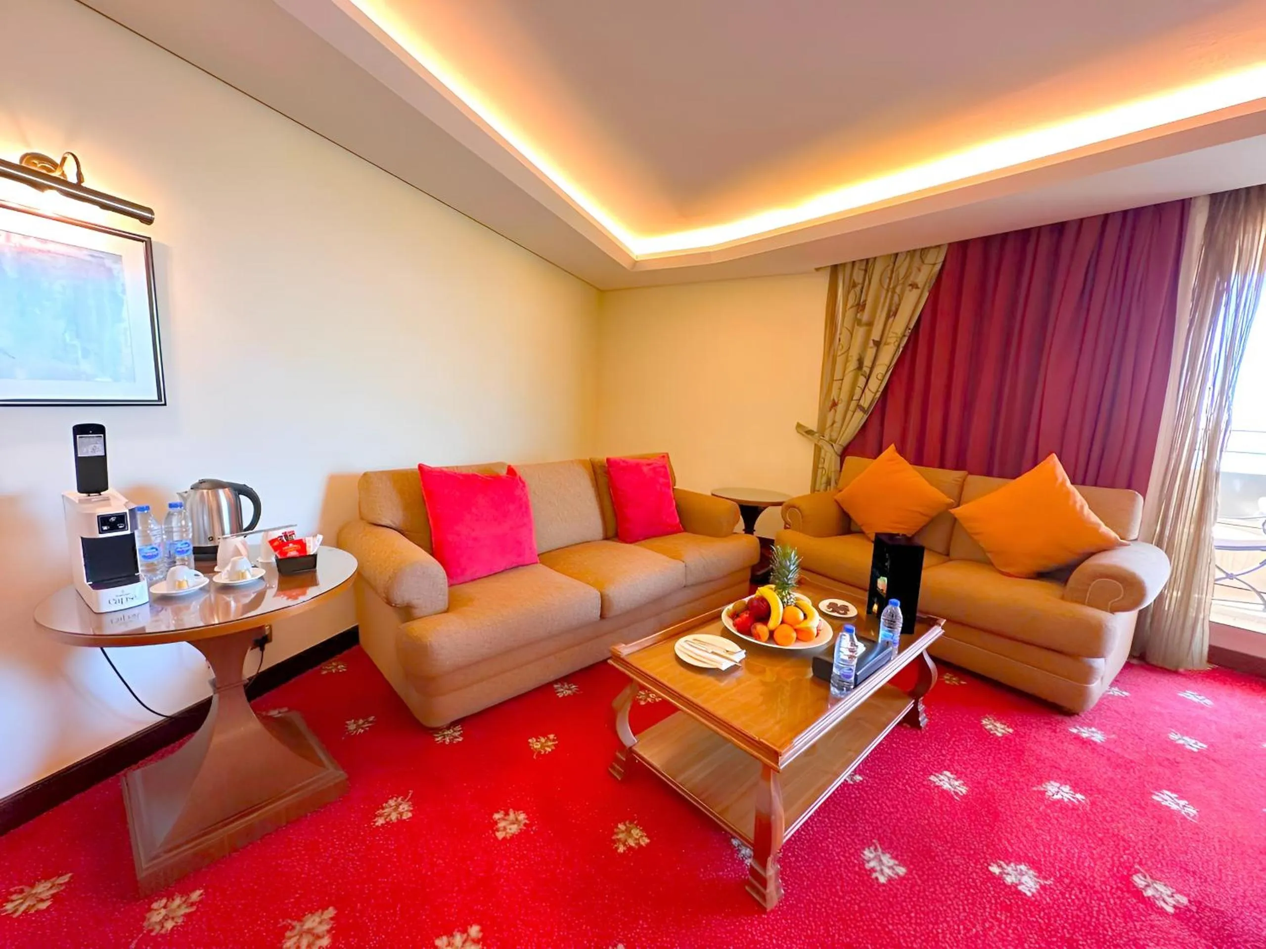 Living room in Le Royal Amman