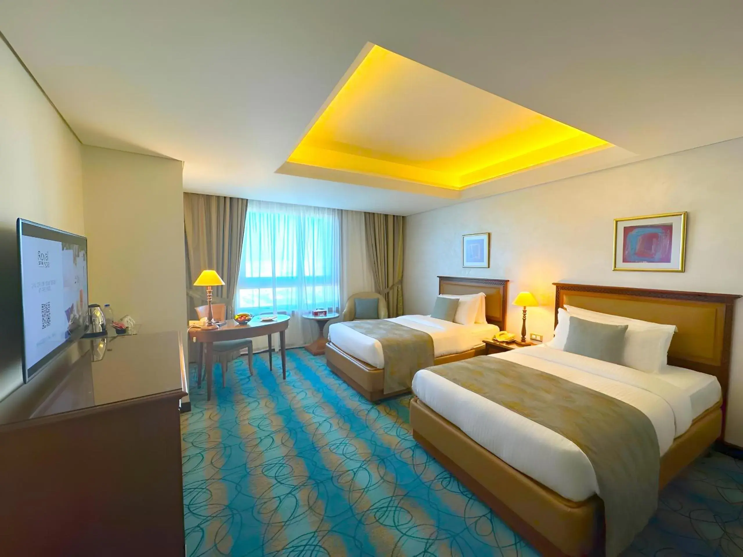 Deluxe Room Twin Beds in Le Royal Amman Deluxe Room Twin Beds in Le Royal Amman