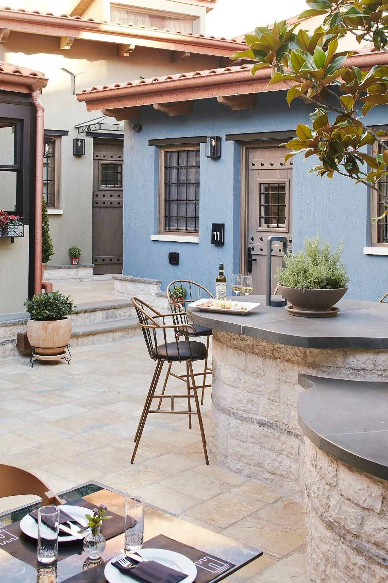 Property building in IALNA Boutique Hotel