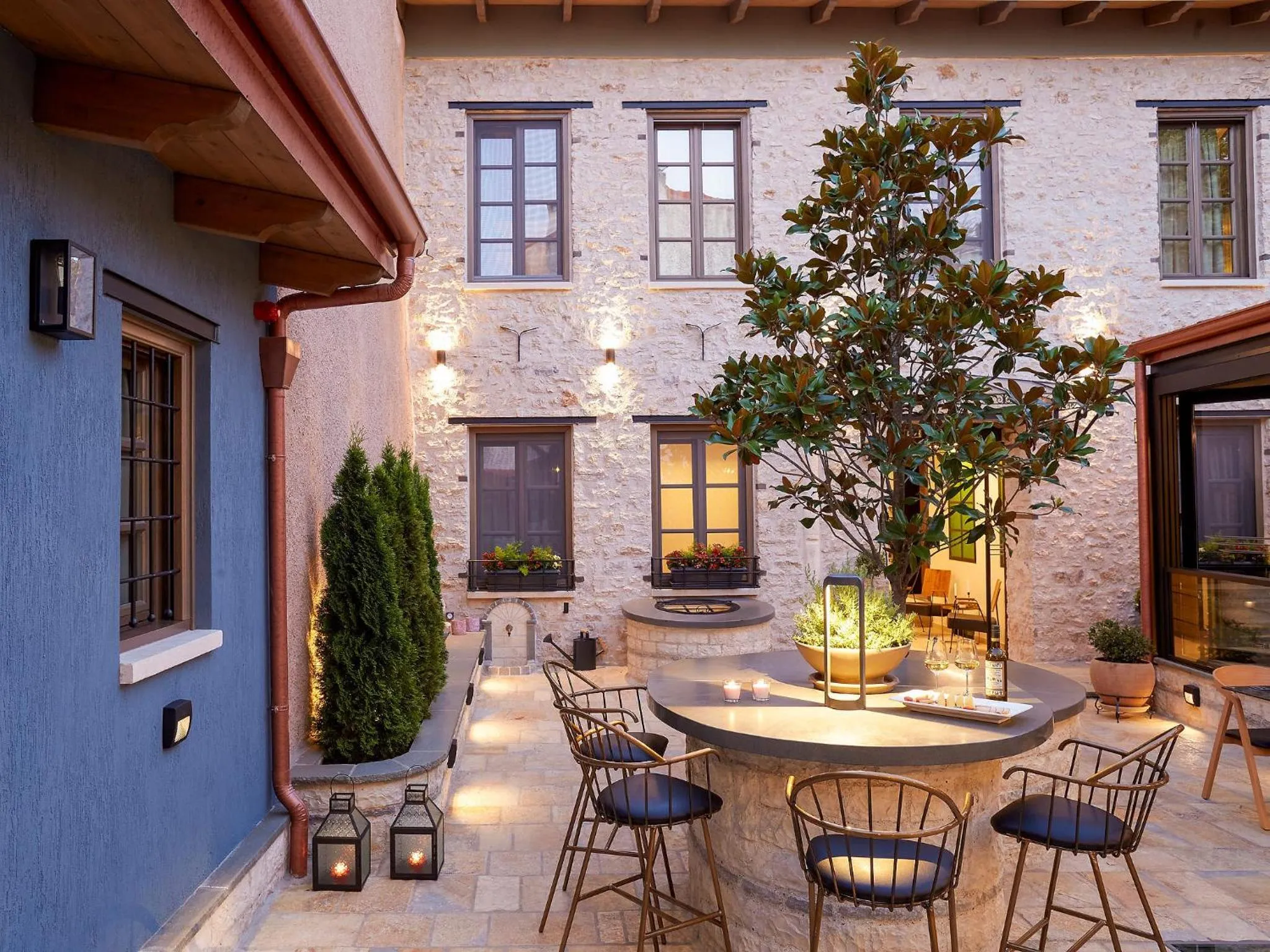 Property building in IALNA Boutique Hotel