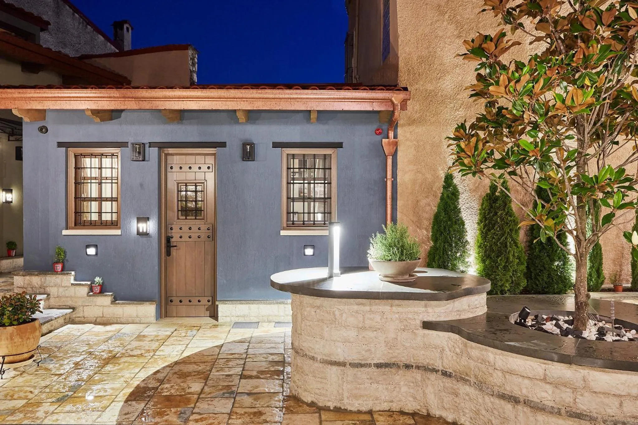 Property building in IALNA Boutique Hotel