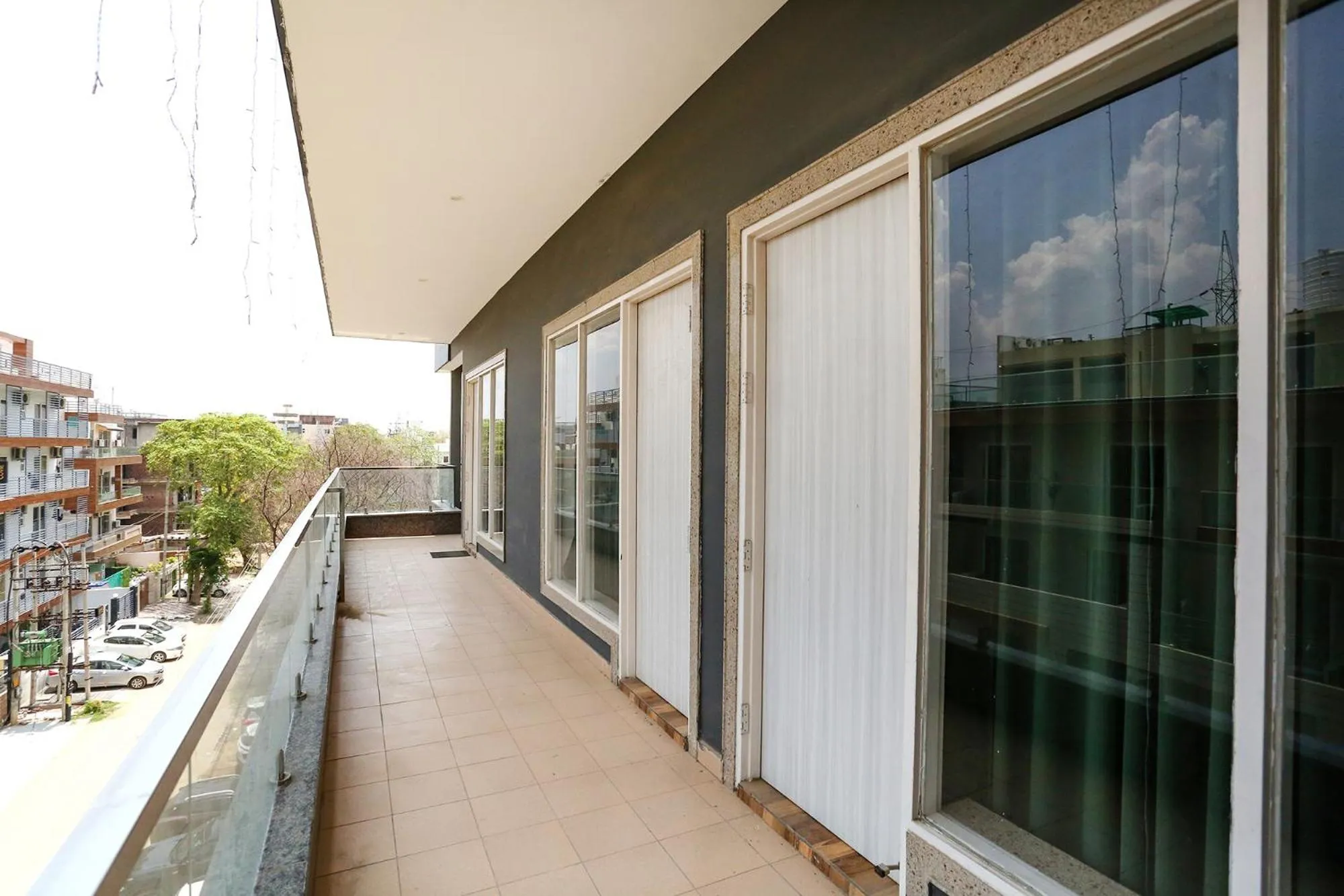 Balcony/Terrace in FabHotel Sky Rise Inn Near Medanta- The Medicity Hospital, Gurugram