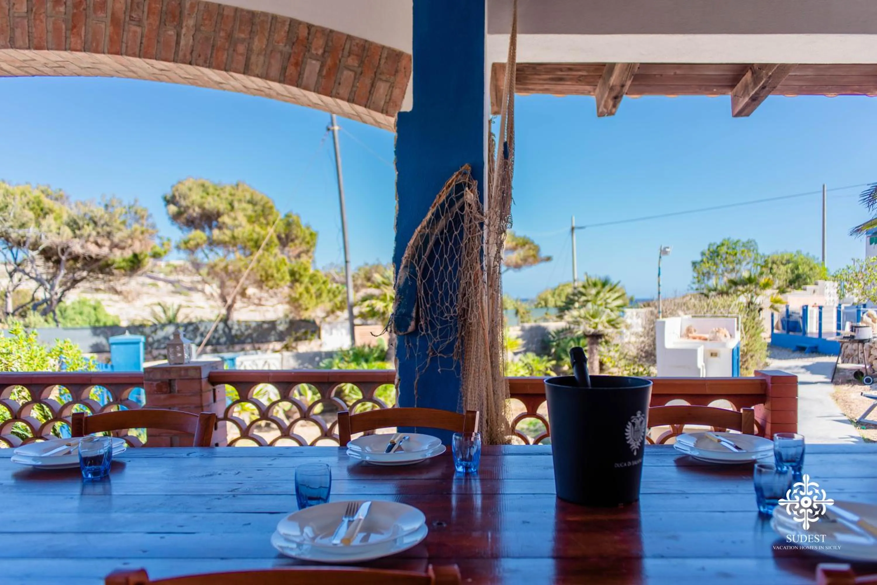 Patio in Residenza Ormos - Dimore sul mare