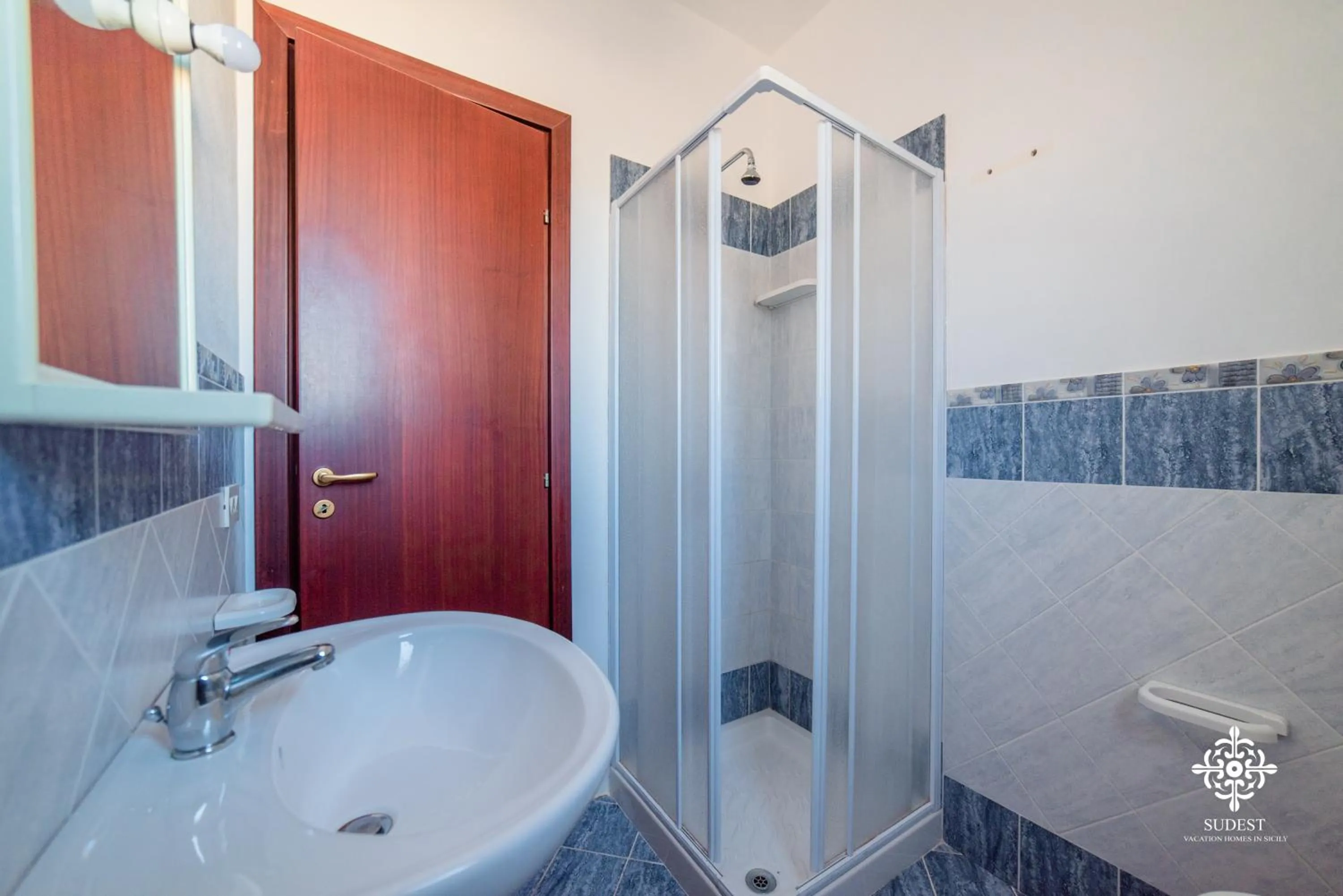 Bathroom in Residenza Ormos - Dimore sul mare