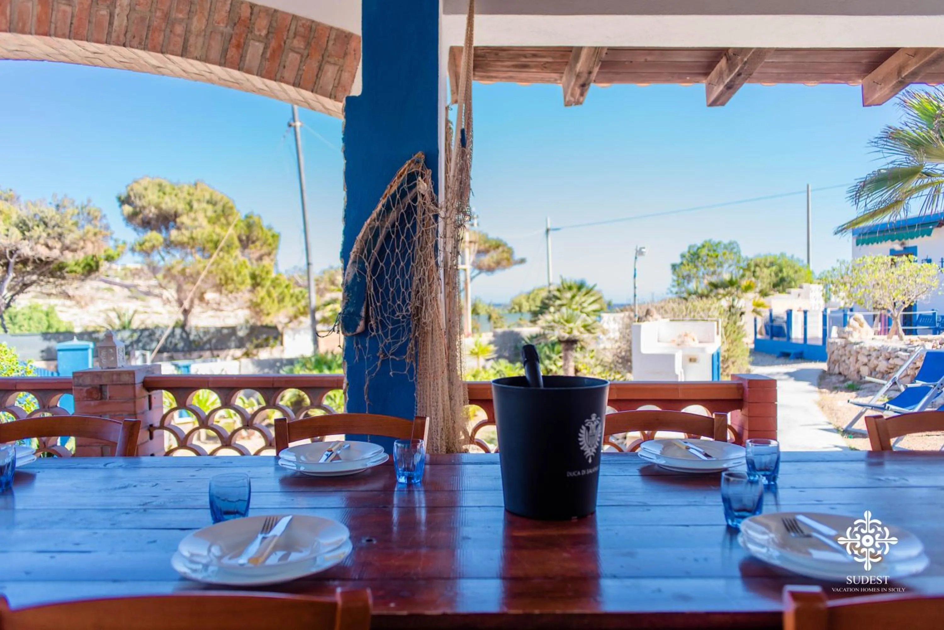 Patio in Residenza Ormos - Dimore sul mare