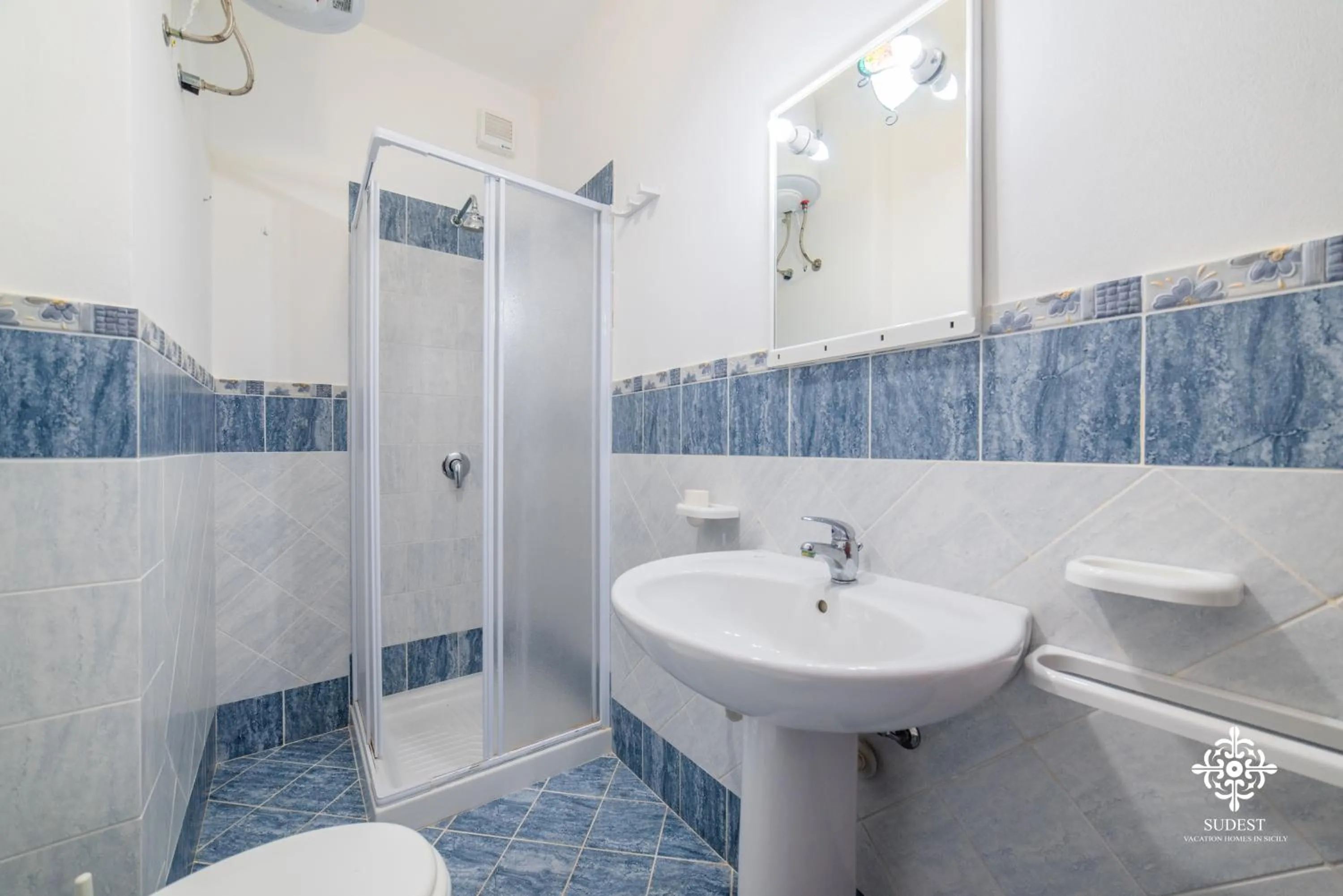 Bathroom in Residenza Ormos - Dimore sul mare