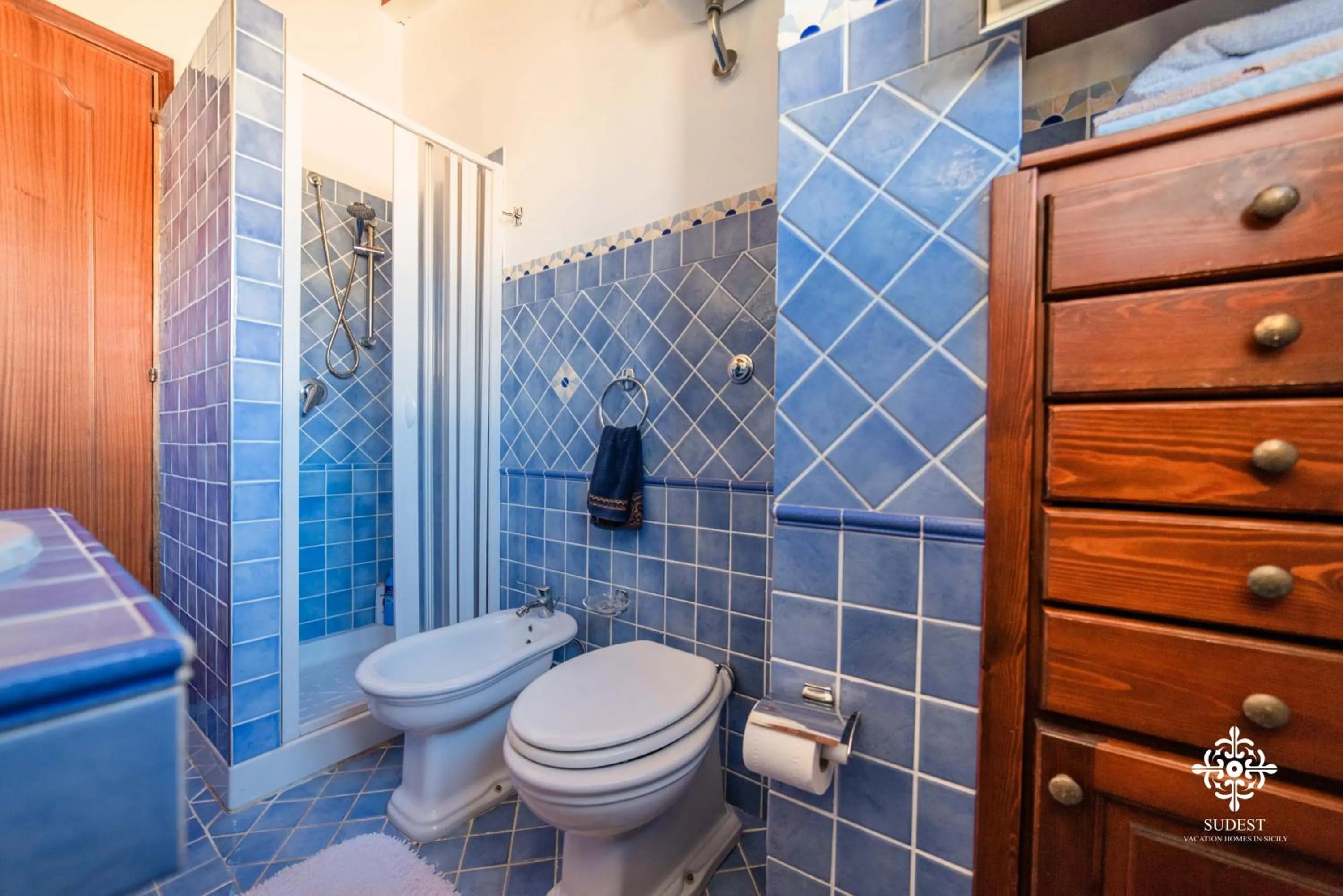 Bathroom in Residenza Ormos - Dimore sul mare