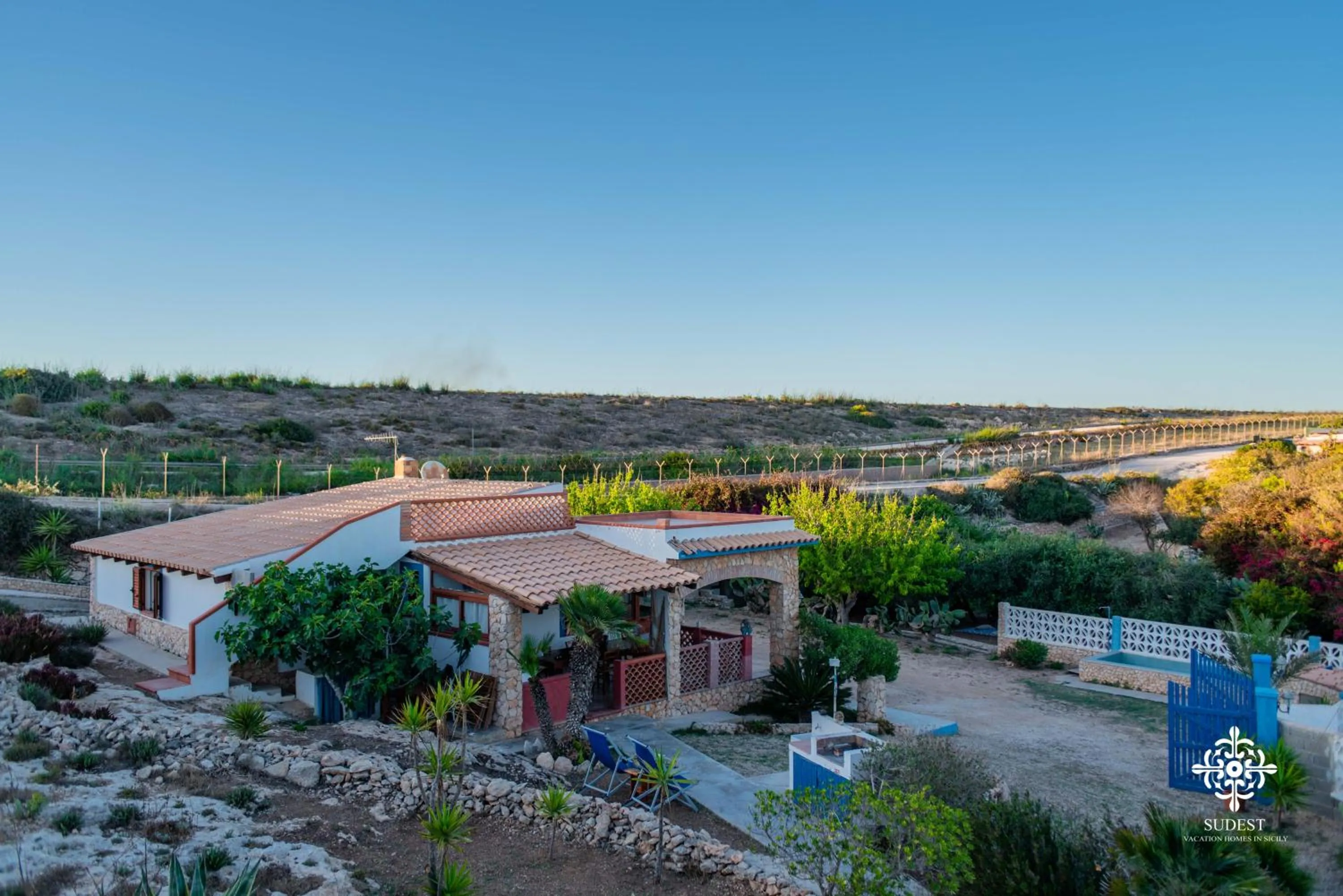 Bird's eye view in Residenza Ormos - Dimore sul mare