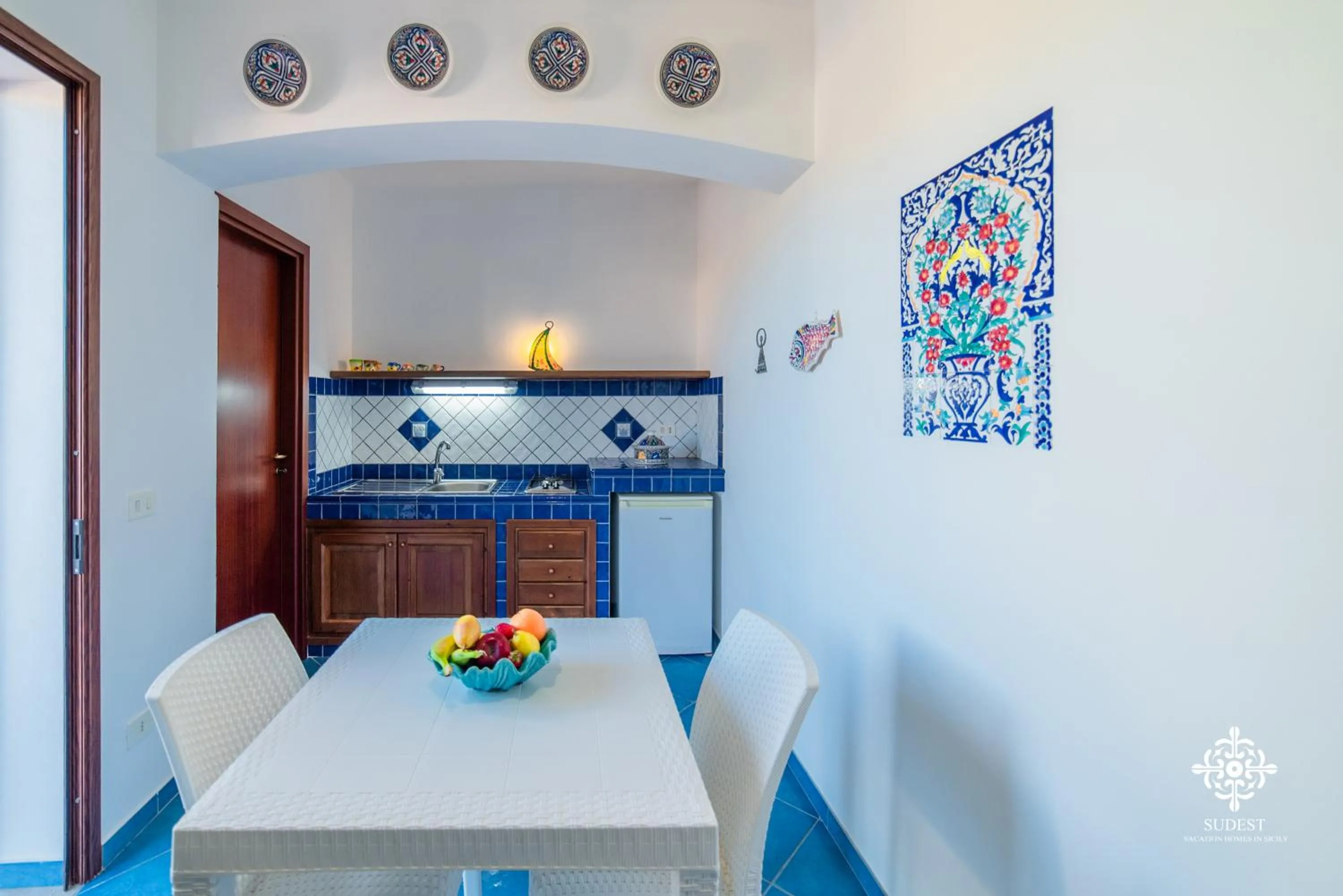 Kitchen or kitchenette in Residenza Ormos - Dimore sul mare