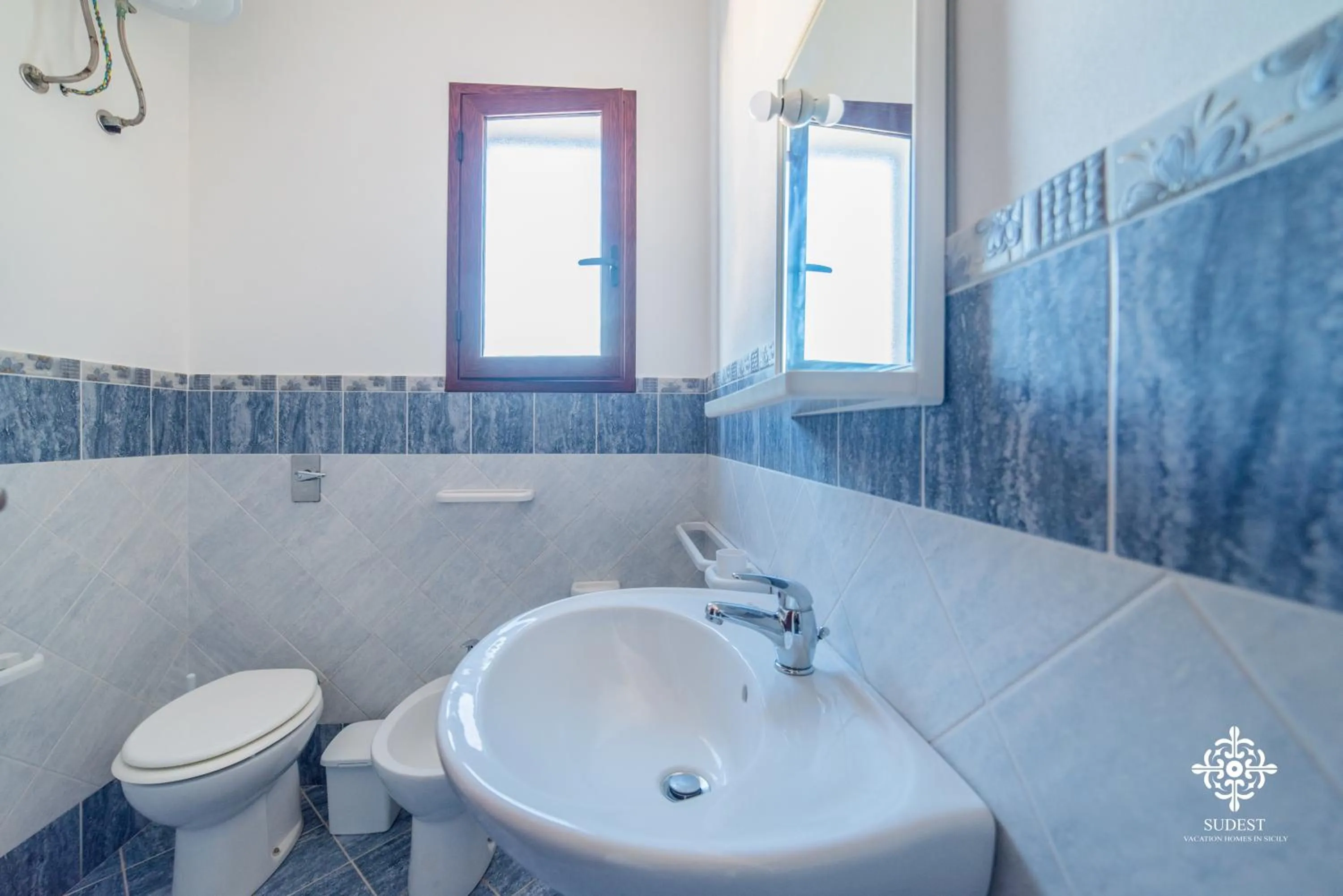 Bathroom in Residenza Ormos - Dimore sul mare