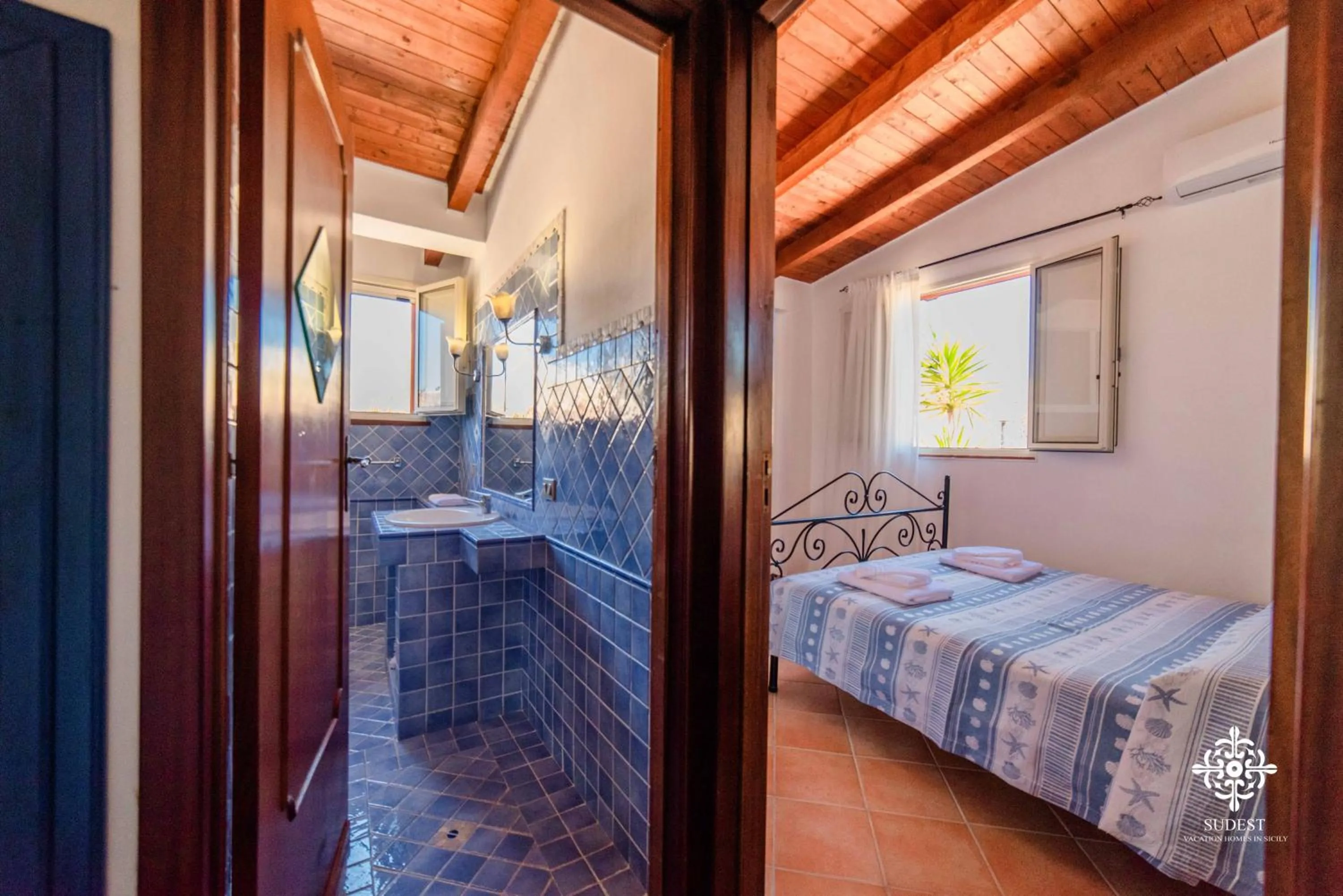Bedroom, Bed in Residenza Ormos - Dimore sul mare