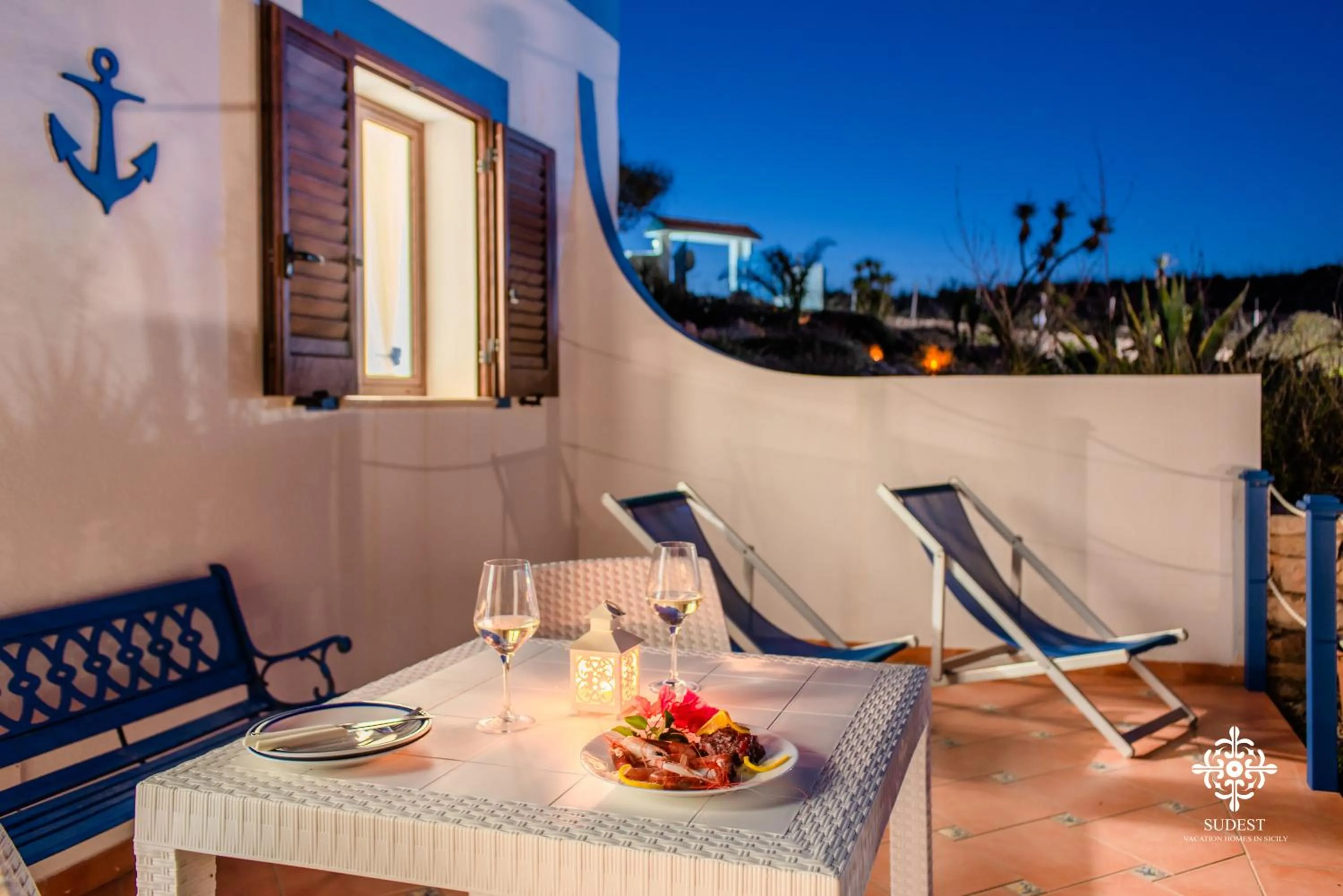 Patio in Residenza Ormos - Dimore sul mare