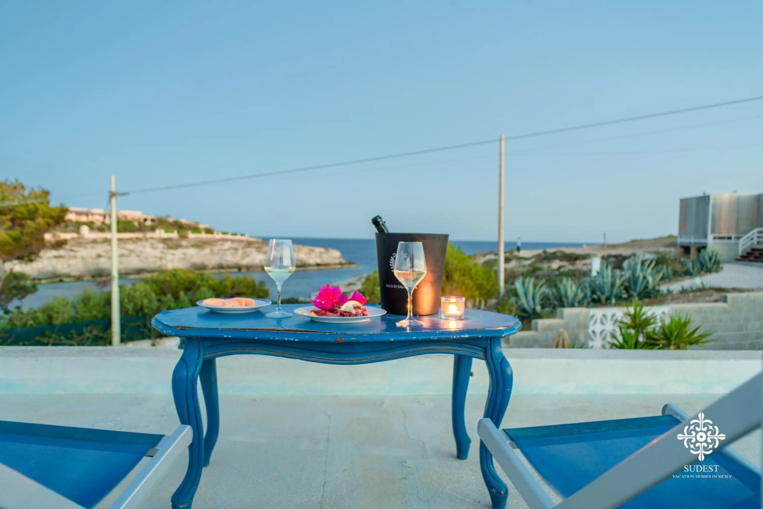 Balcony/Terrace in Residenza Ormos - Dimore sul mare
