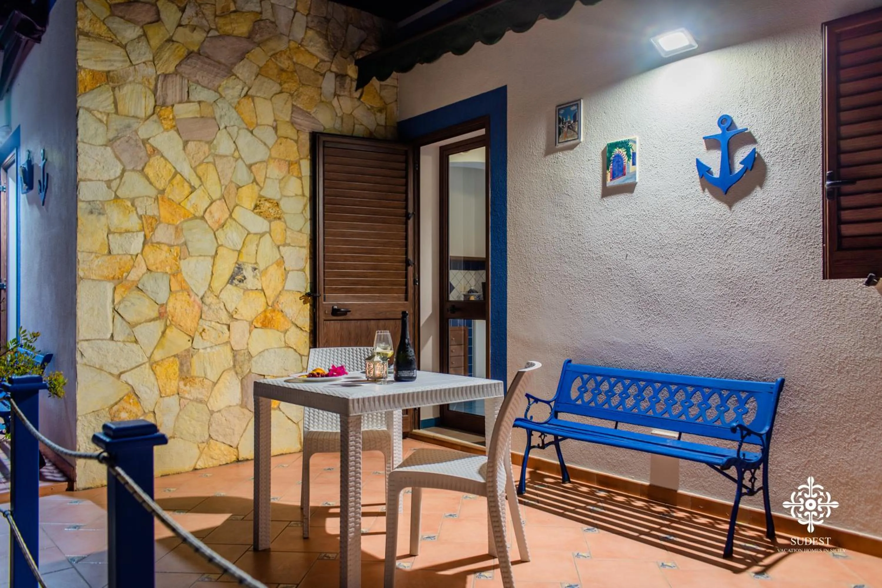 Patio in Residenza Ormos - Dimore sul mare