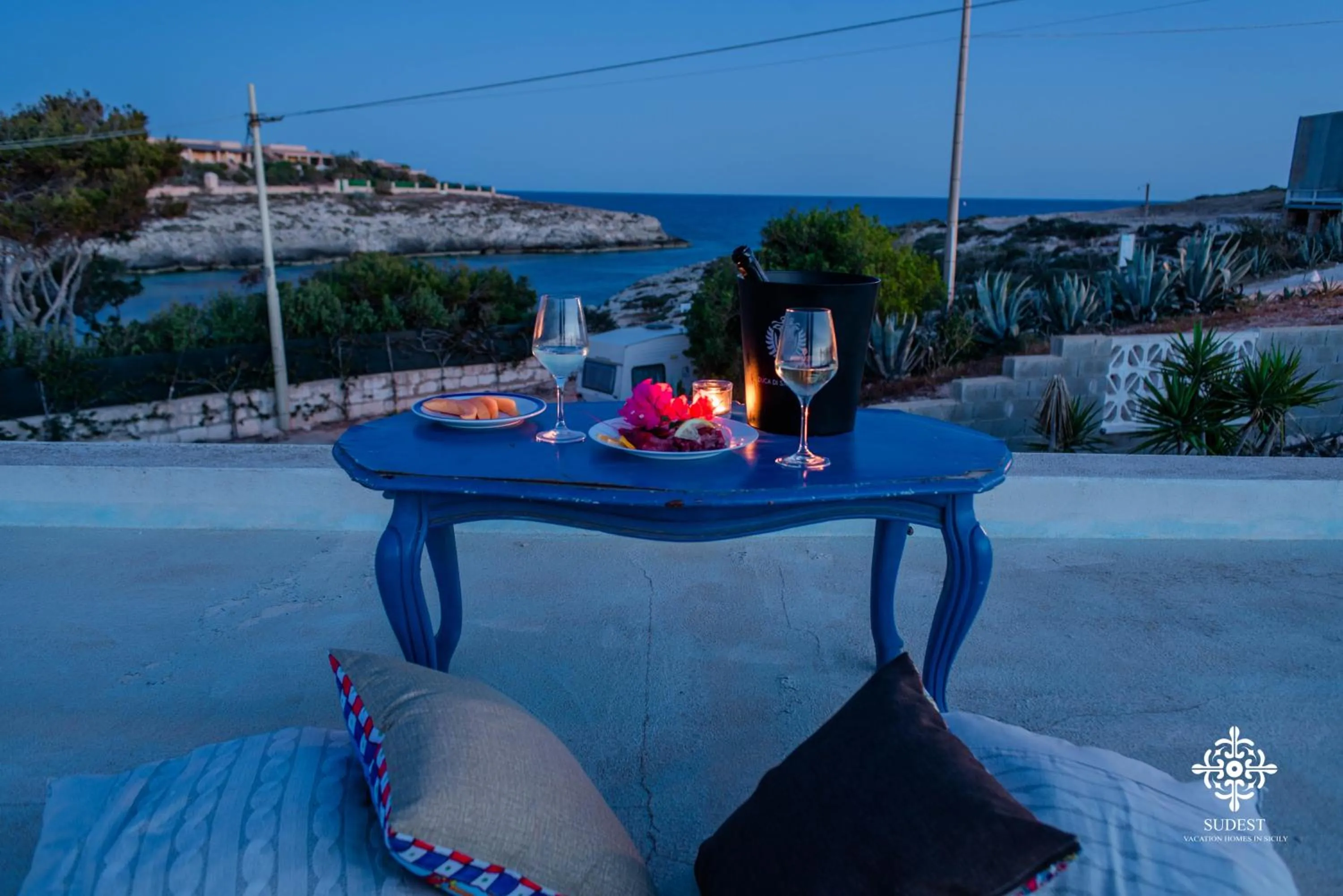 Balcony/Terrace in Residenza Ormos - Dimore sul mare