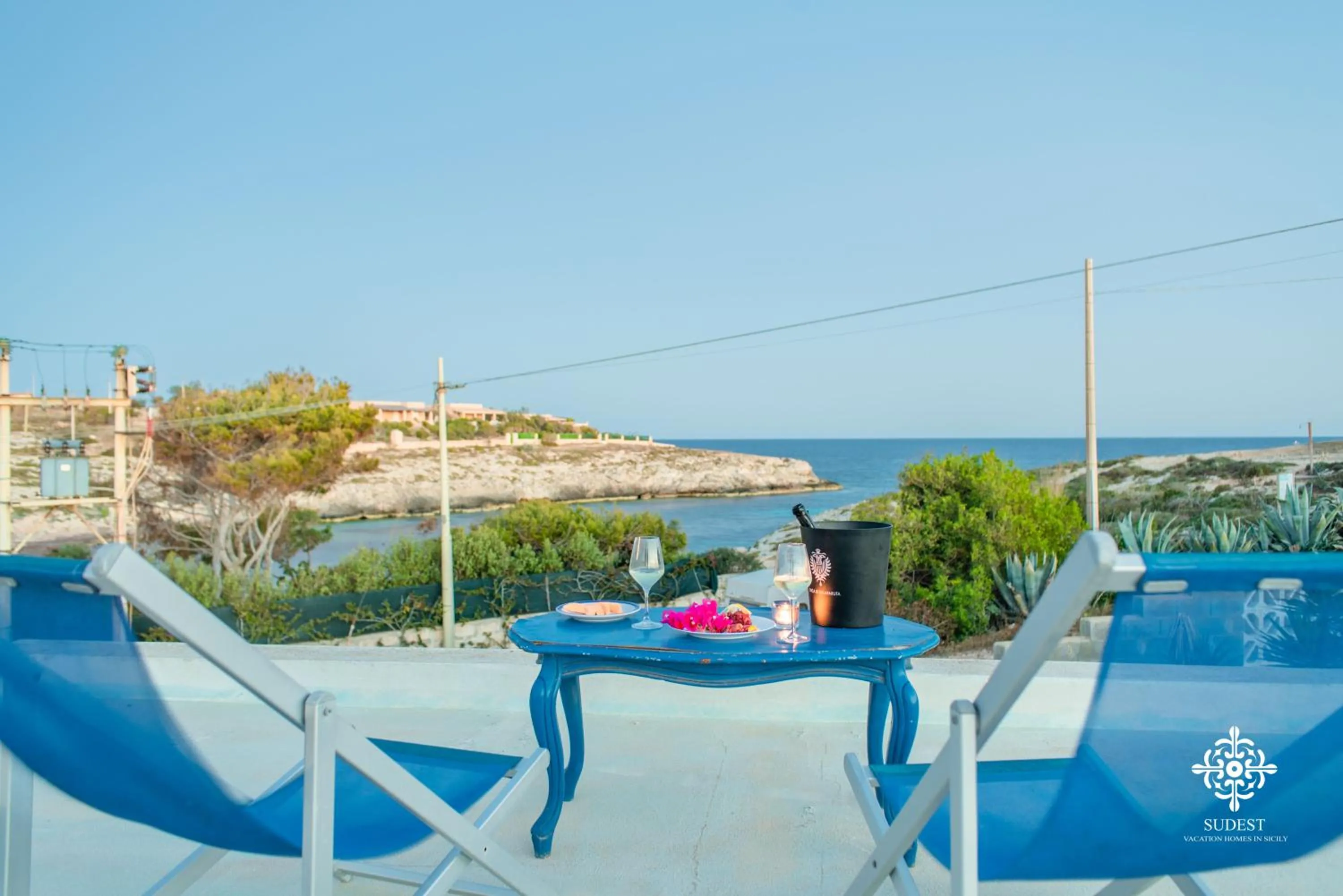 Balcony/Terrace in Residenza Ormos - Dimore sul mare