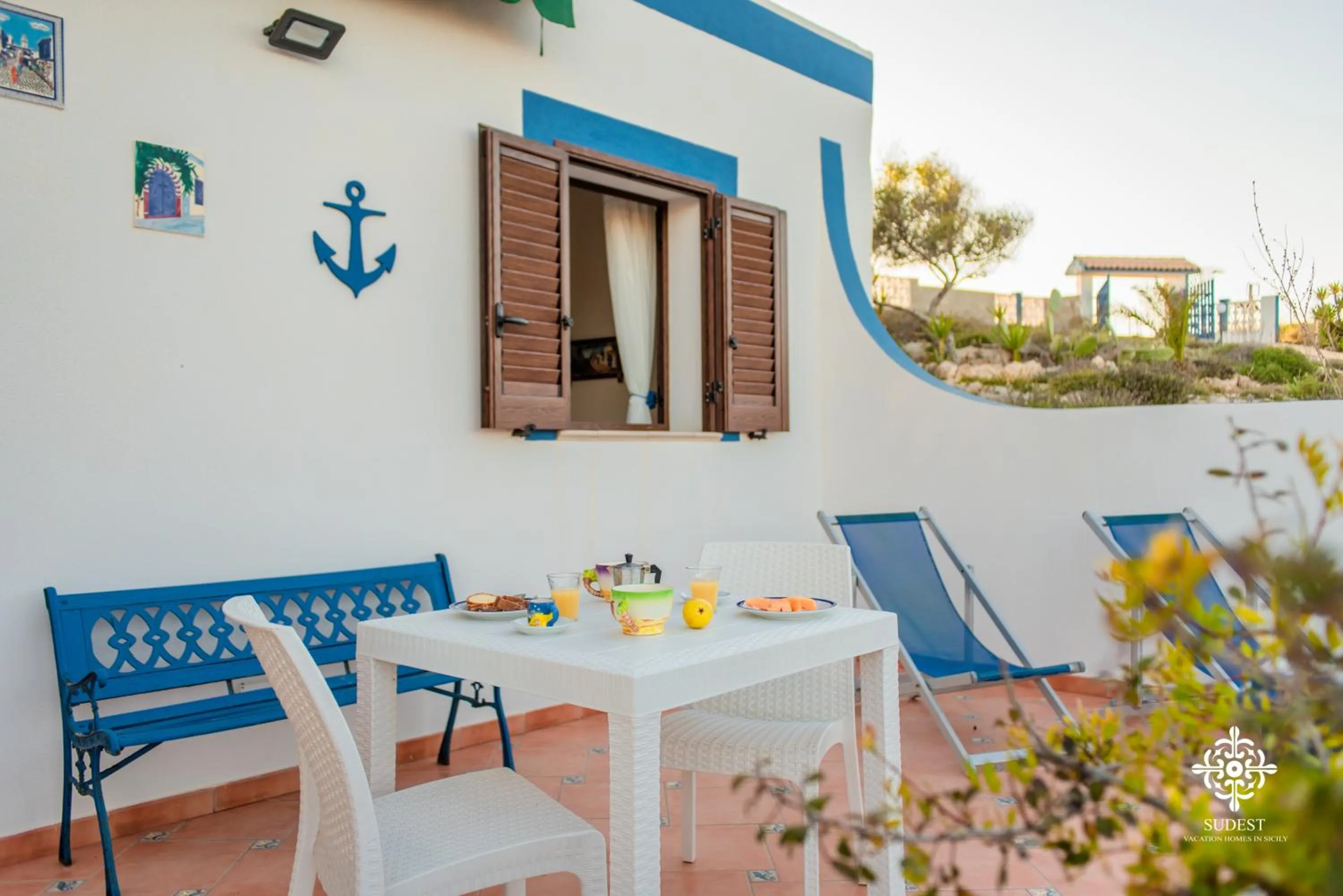 Patio in Residenza Ormos - Dimore sul mare