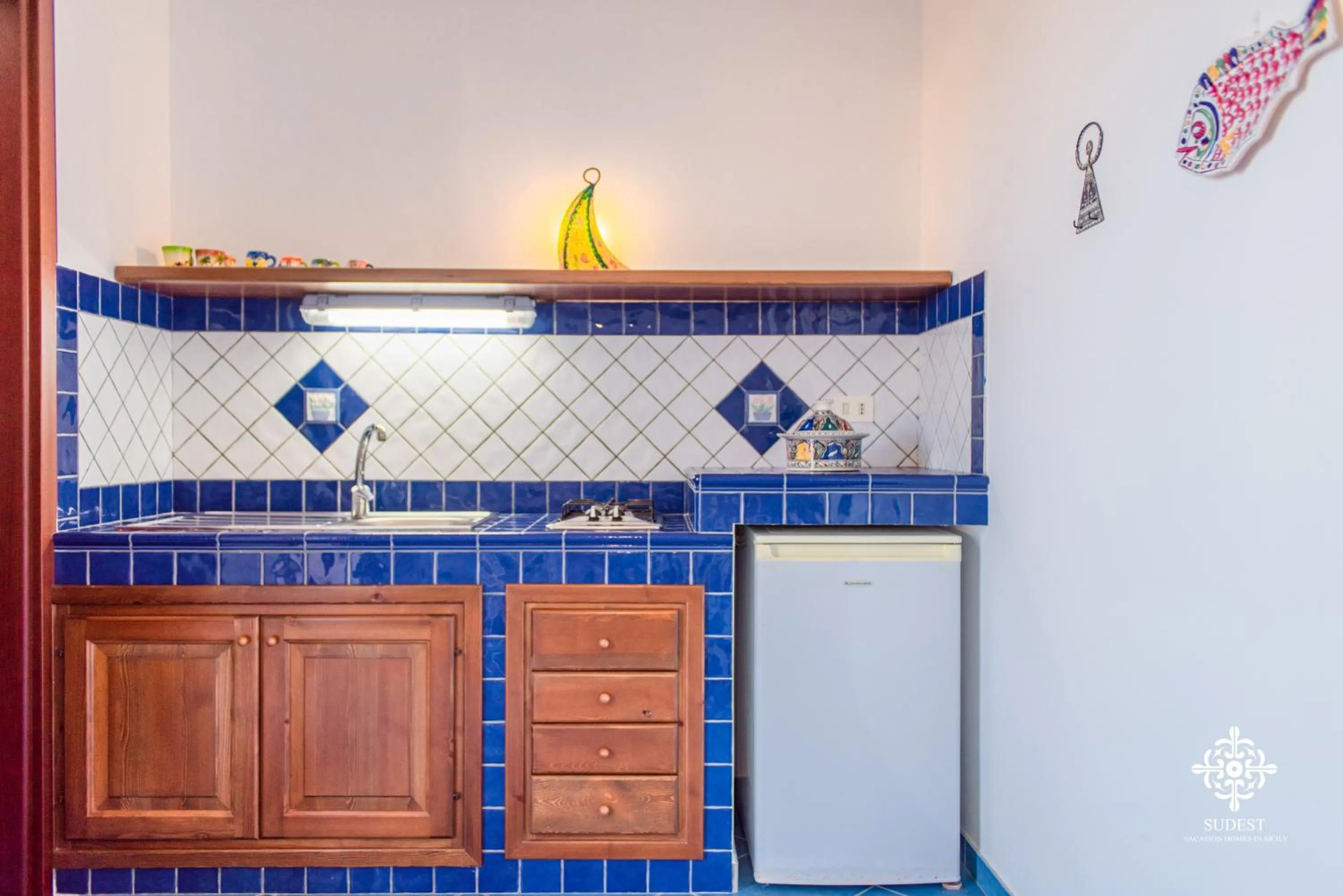 Kitchen or kitchenette in Residenza Ormos - Dimore sul mare