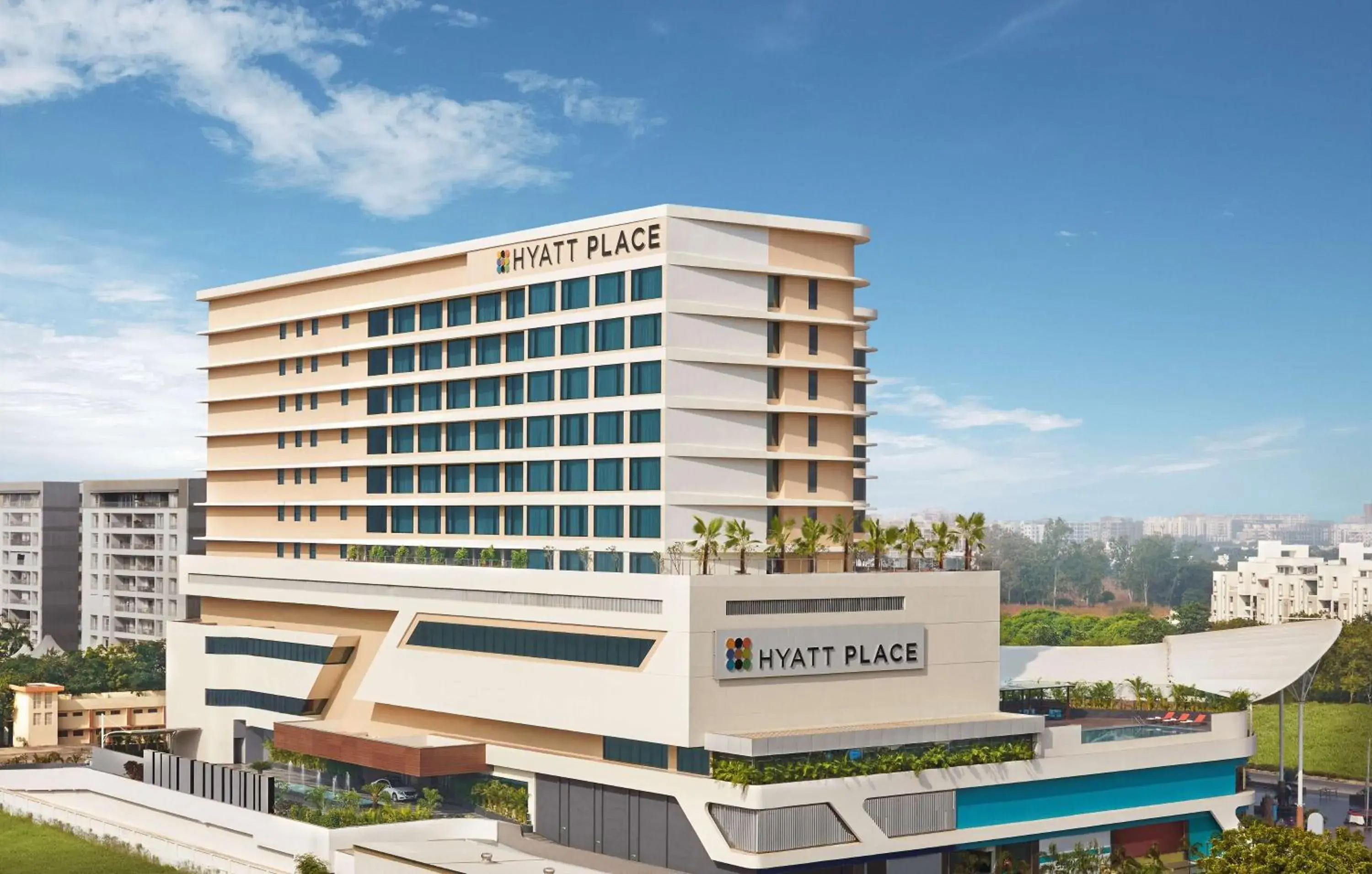 Property building in Hyatt Place Vadodara Property building in Hyatt Place Vadodara