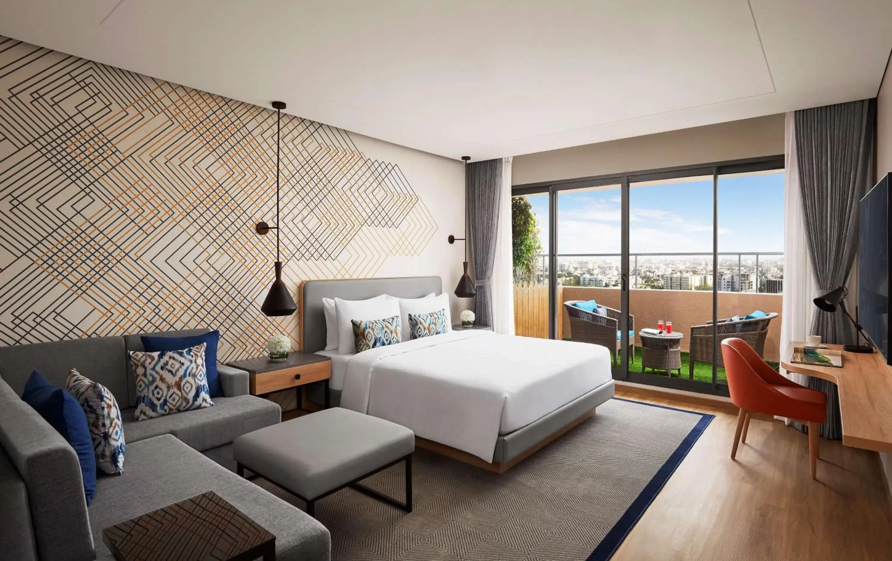 Bedroom, Bed in Hyatt Place Vadodara Bedroom, Bed in Hyatt Place Vadodara