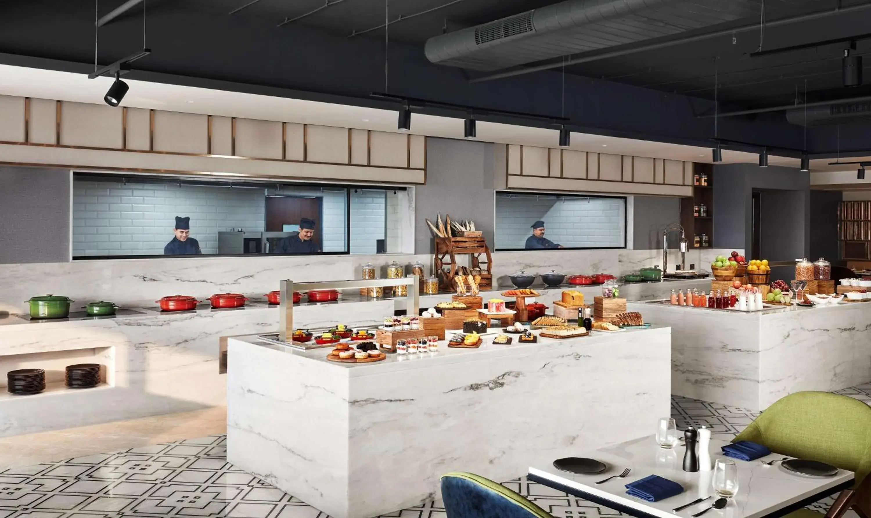 Restaurant/places to eat in Hyatt Place Vadodara Restaurant/places to eat in Hyatt Place Vadodara