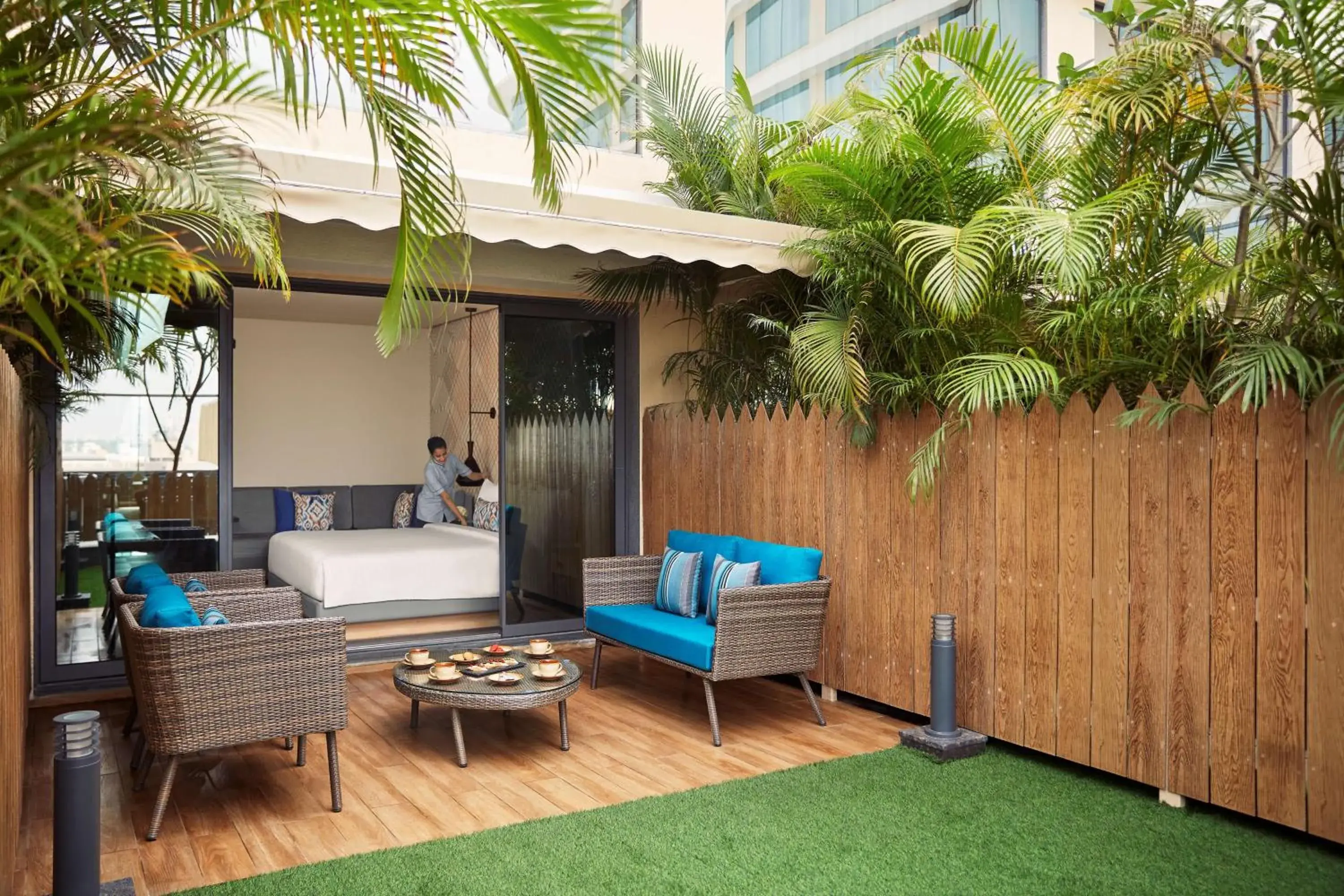 Bedroom in Hyatt Place Vadodara Bedroom in Hyatt Place Vadodara