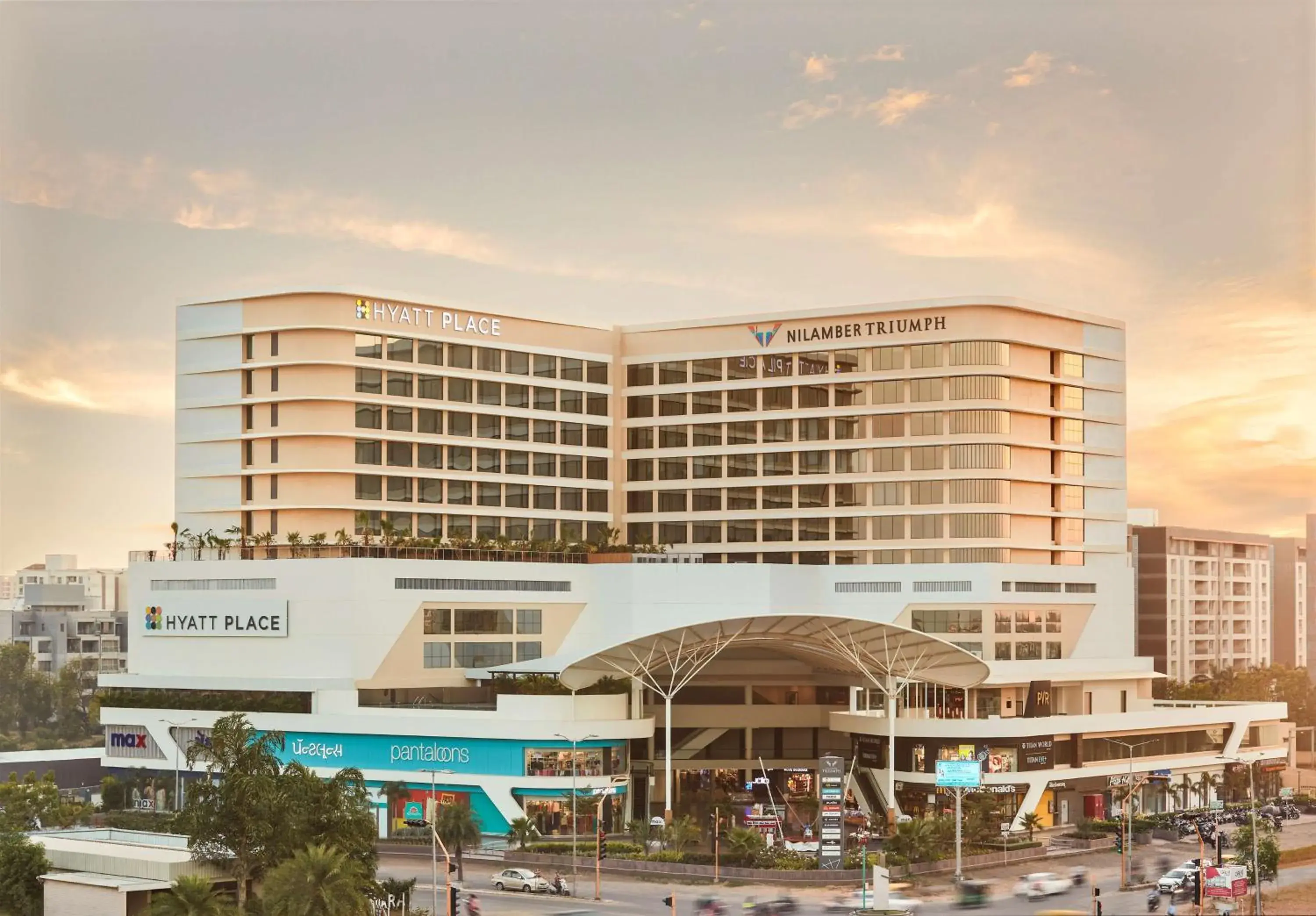 Property building in Hyatt Place Vadodara Property building in Hyatt Place Vadodara