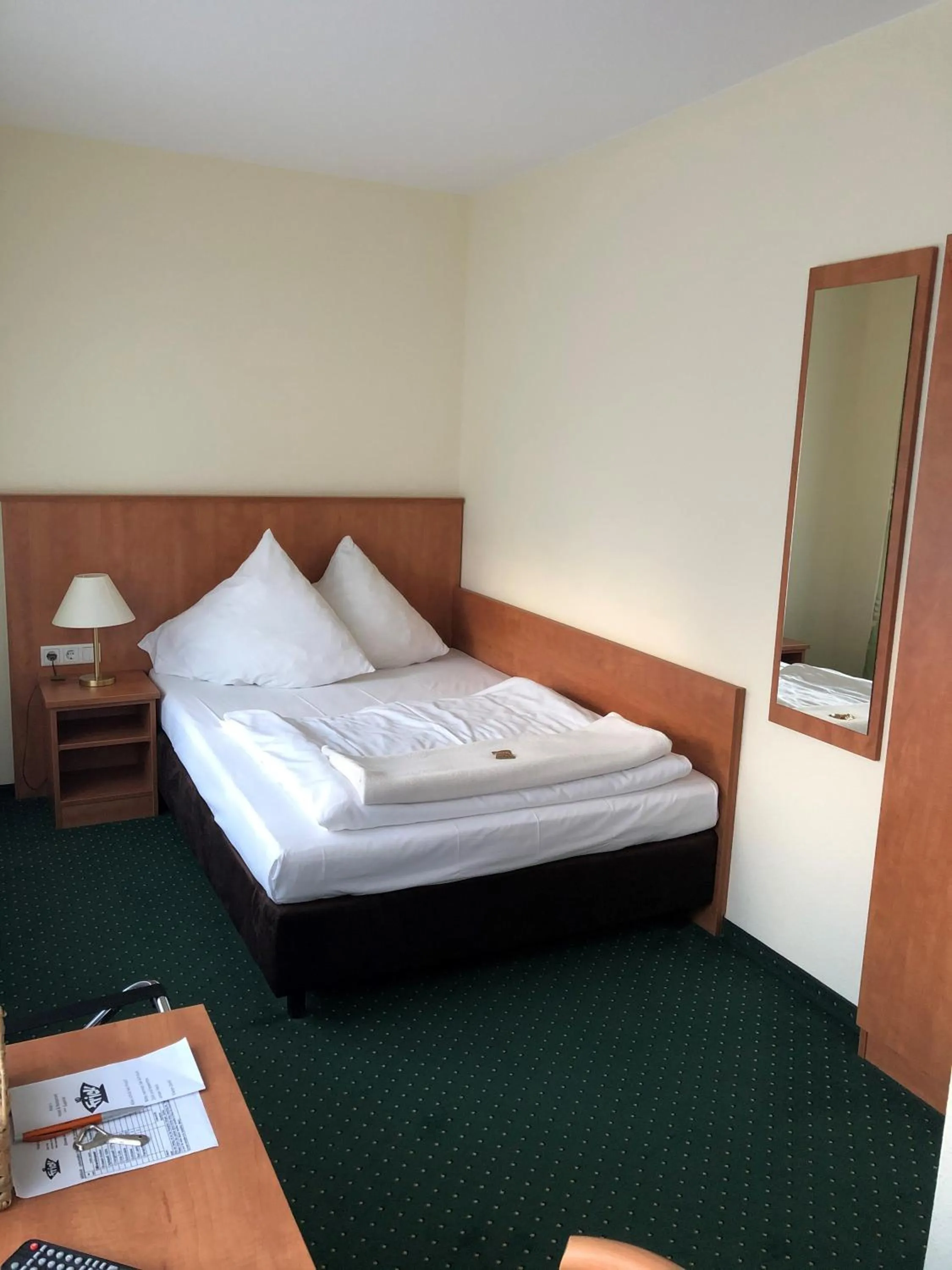 Bedroom in Frick's Hotel