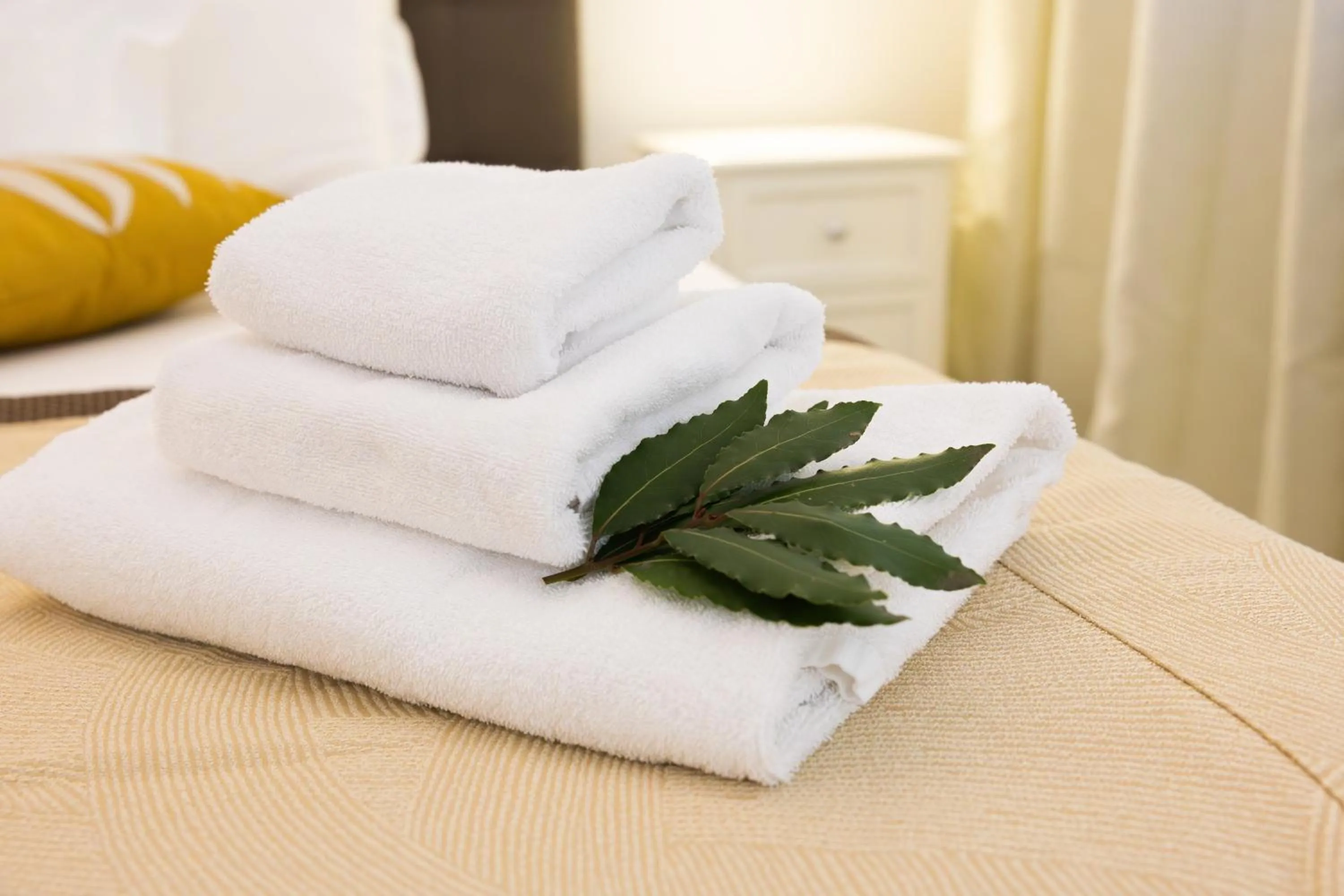 towels, Bed in Grand Central Room