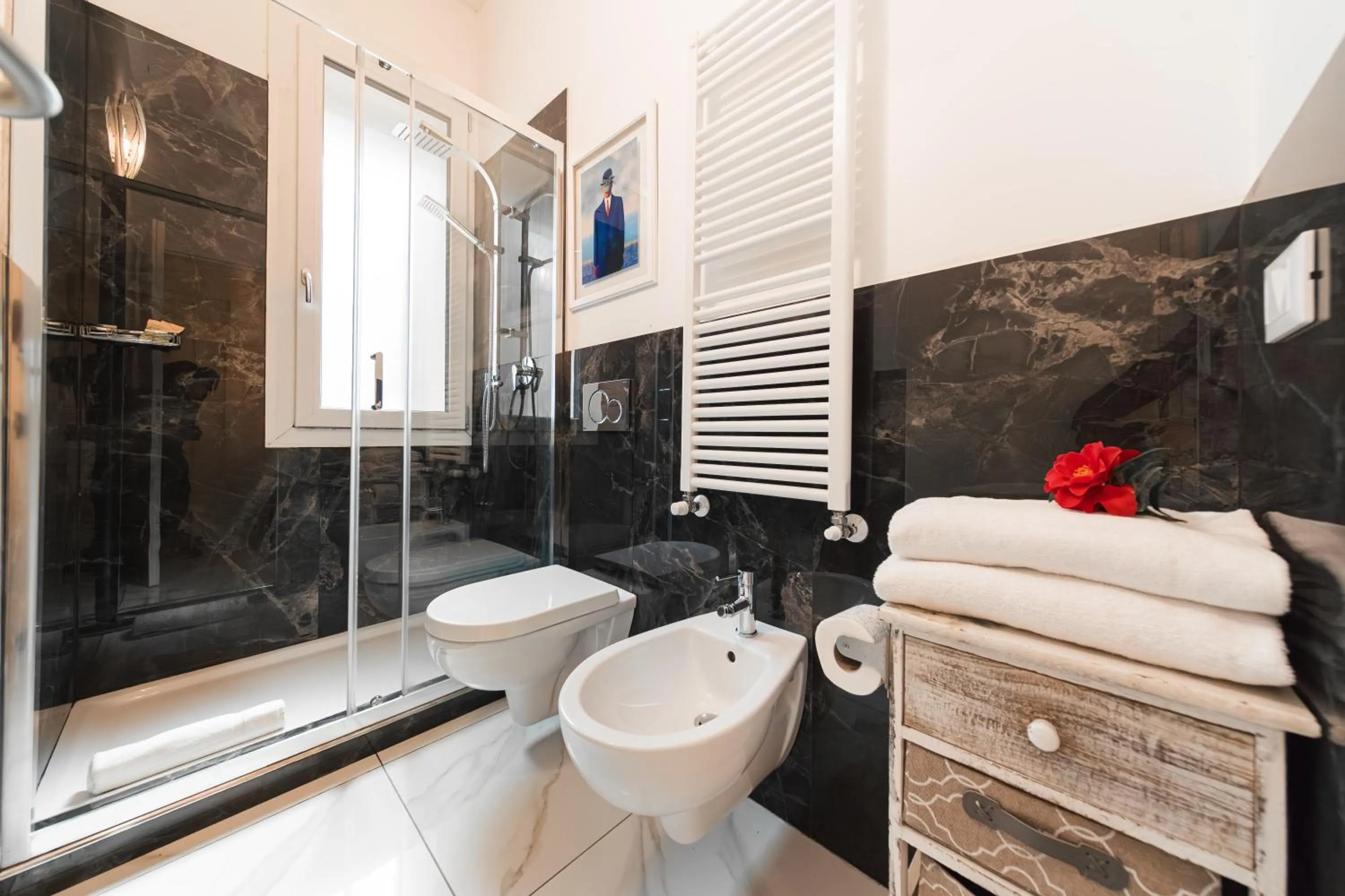 Shower in Grand Central Room